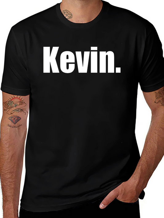 Kevin T-Shirt - Black Cotton Tee