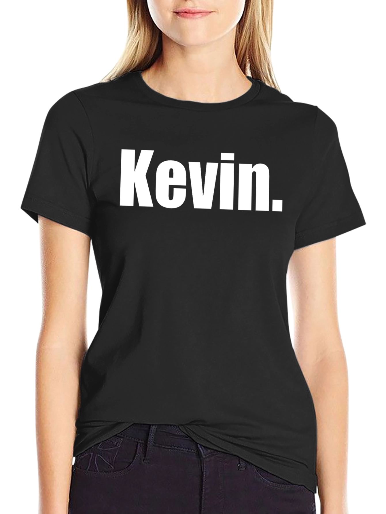 Kevin T-Shirt - Black Cotton Tee