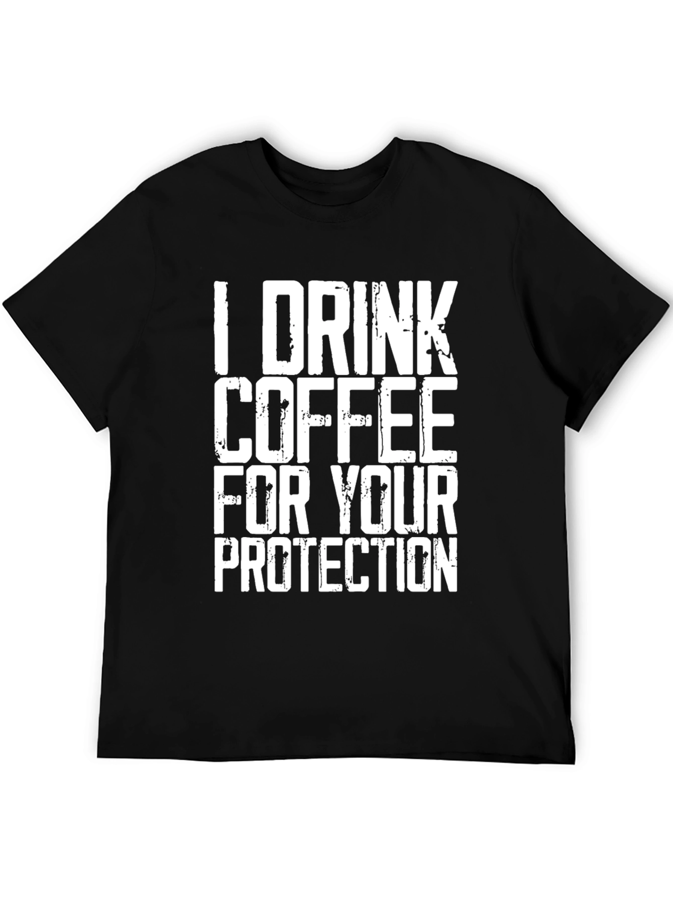 Coffee Protection T-Shirt - Funny Novelty Tee