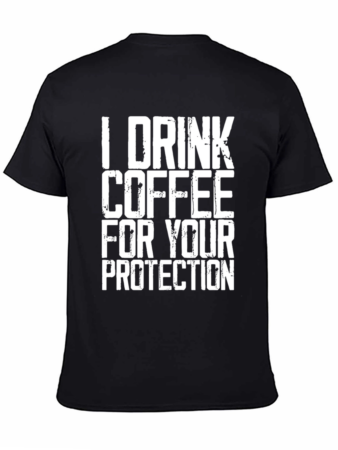 Coffee Protection T-Shirt - Funny Novelty Tee