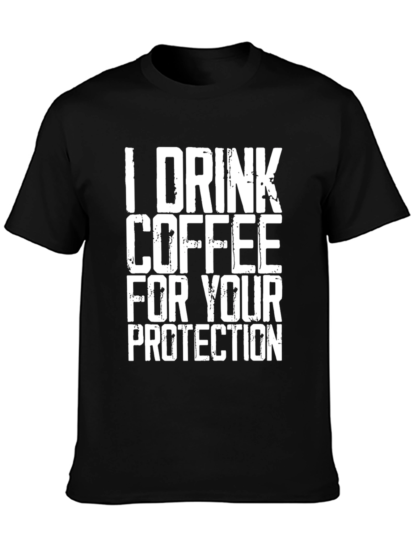 Coffee Protection T-Shirt - Funny Novelty Tee