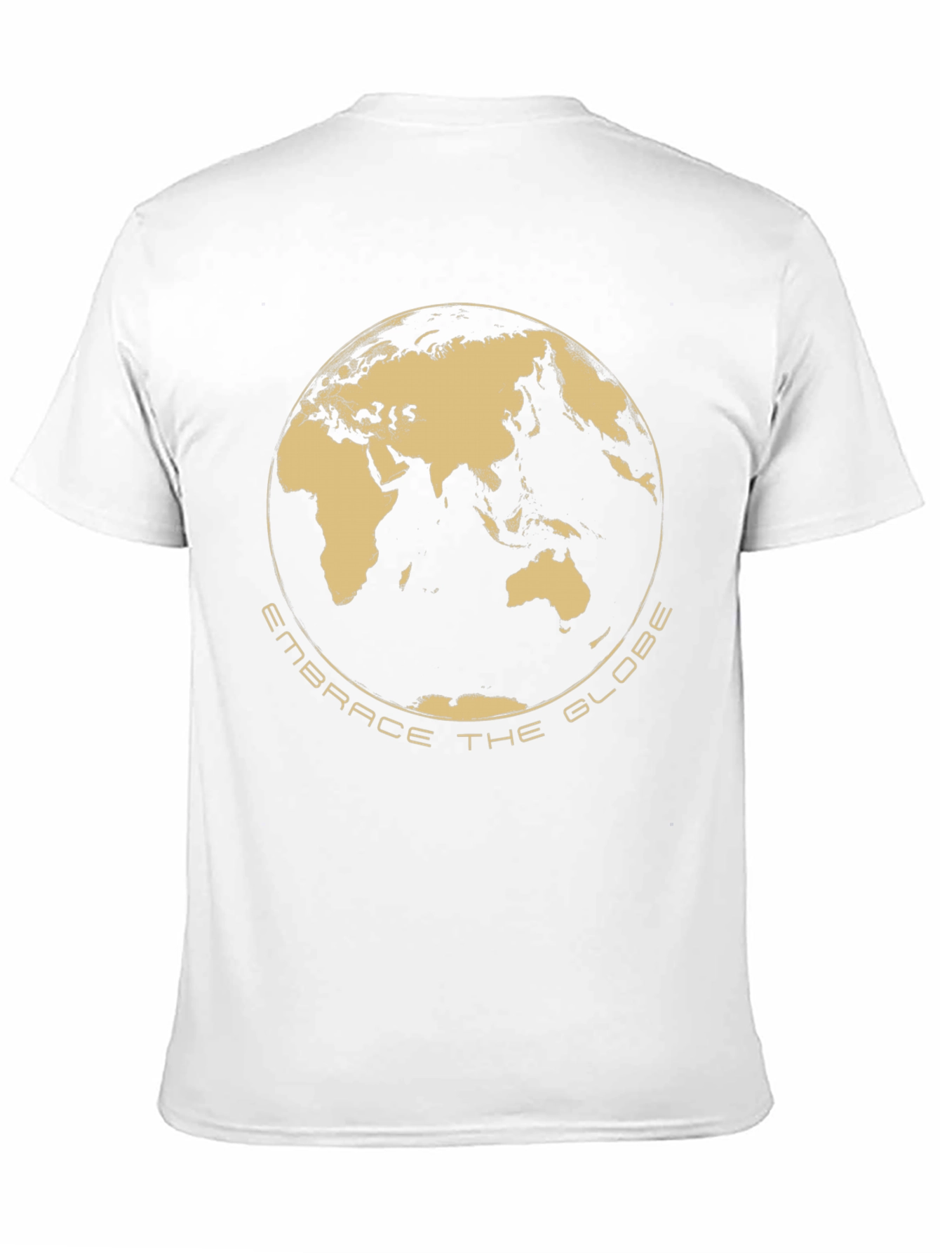 Embrace the Globe Graphic T-Shirt - Stylish Earth Design