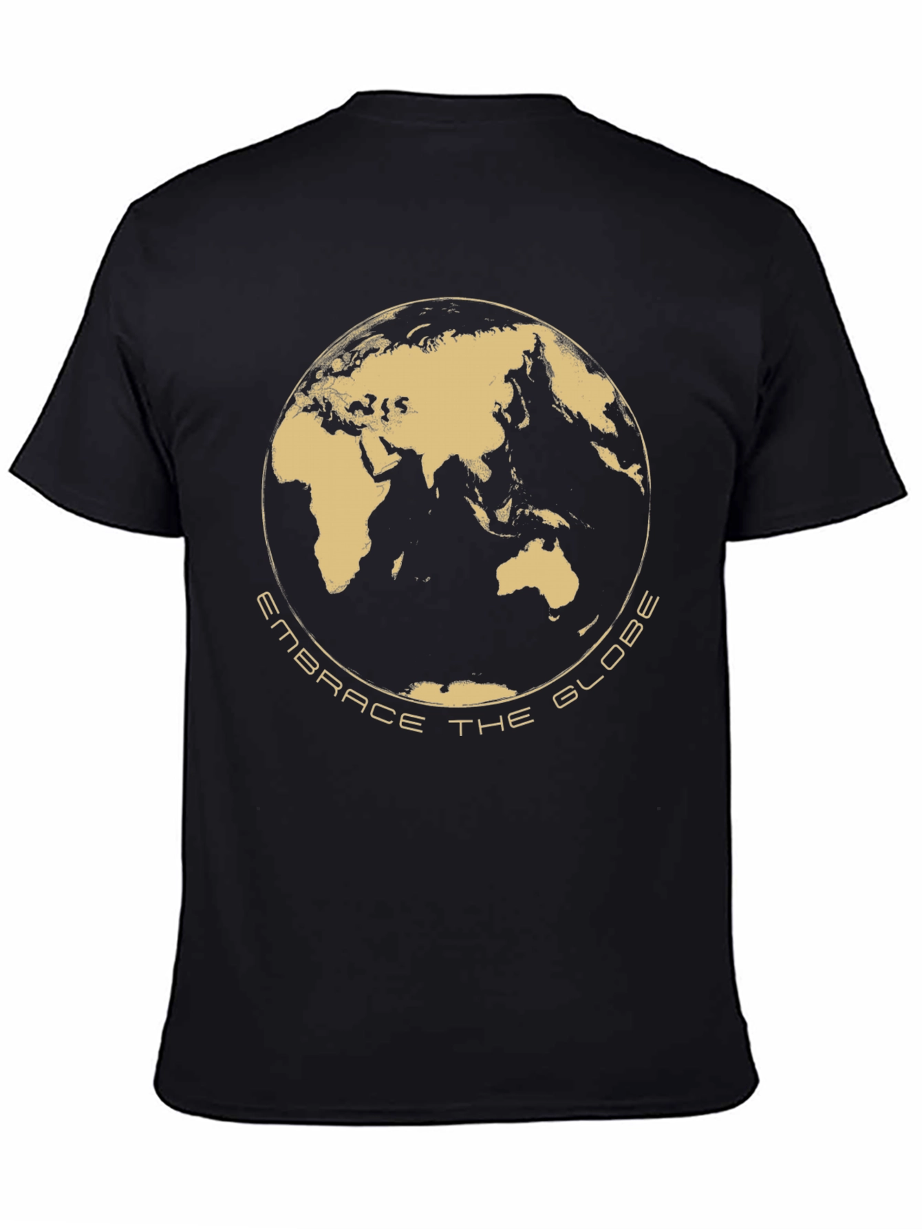 Embrace the Globe Graphic T-Shirt - Stylish Earth Design