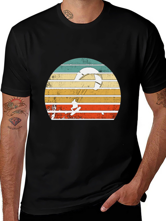 Retro Kitesurfing Graphic Tee