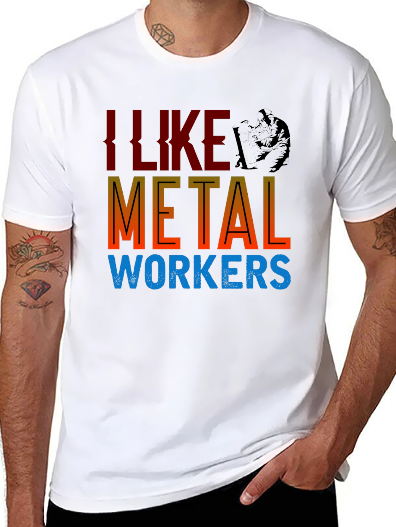 I Like Metal Workers T-Shirt