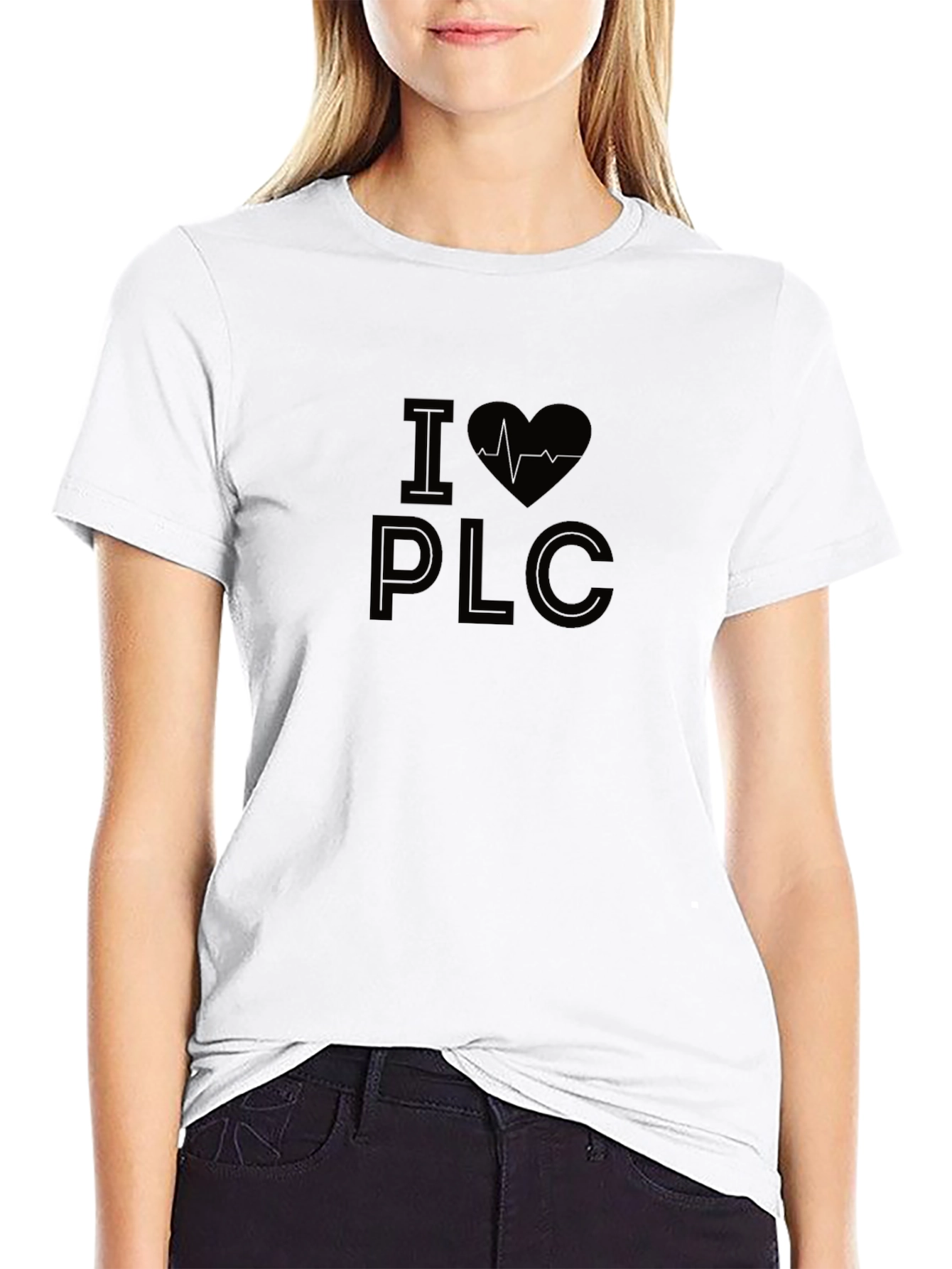 I Heart PLC Black T-Shirt