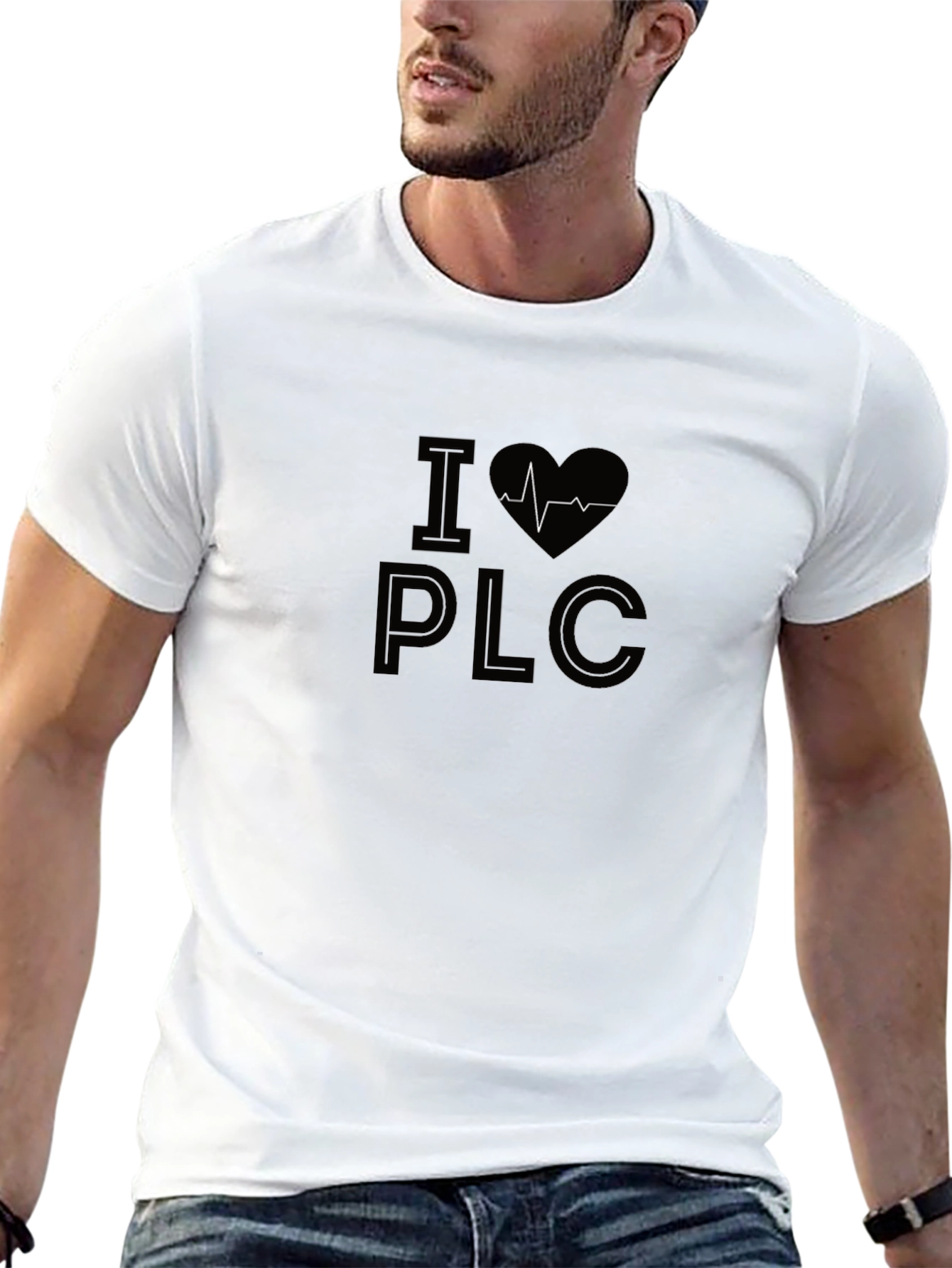 I Heart PLC Black T-Shirt
