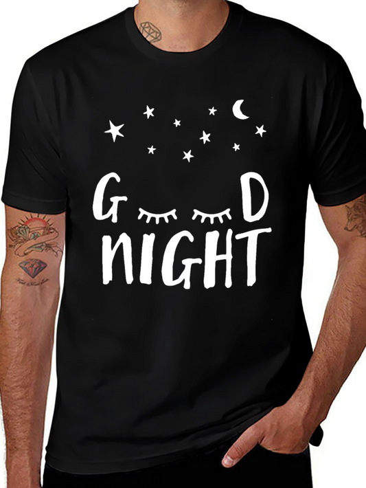 Good Night Tee - Stars and Moon Sleep Shirt