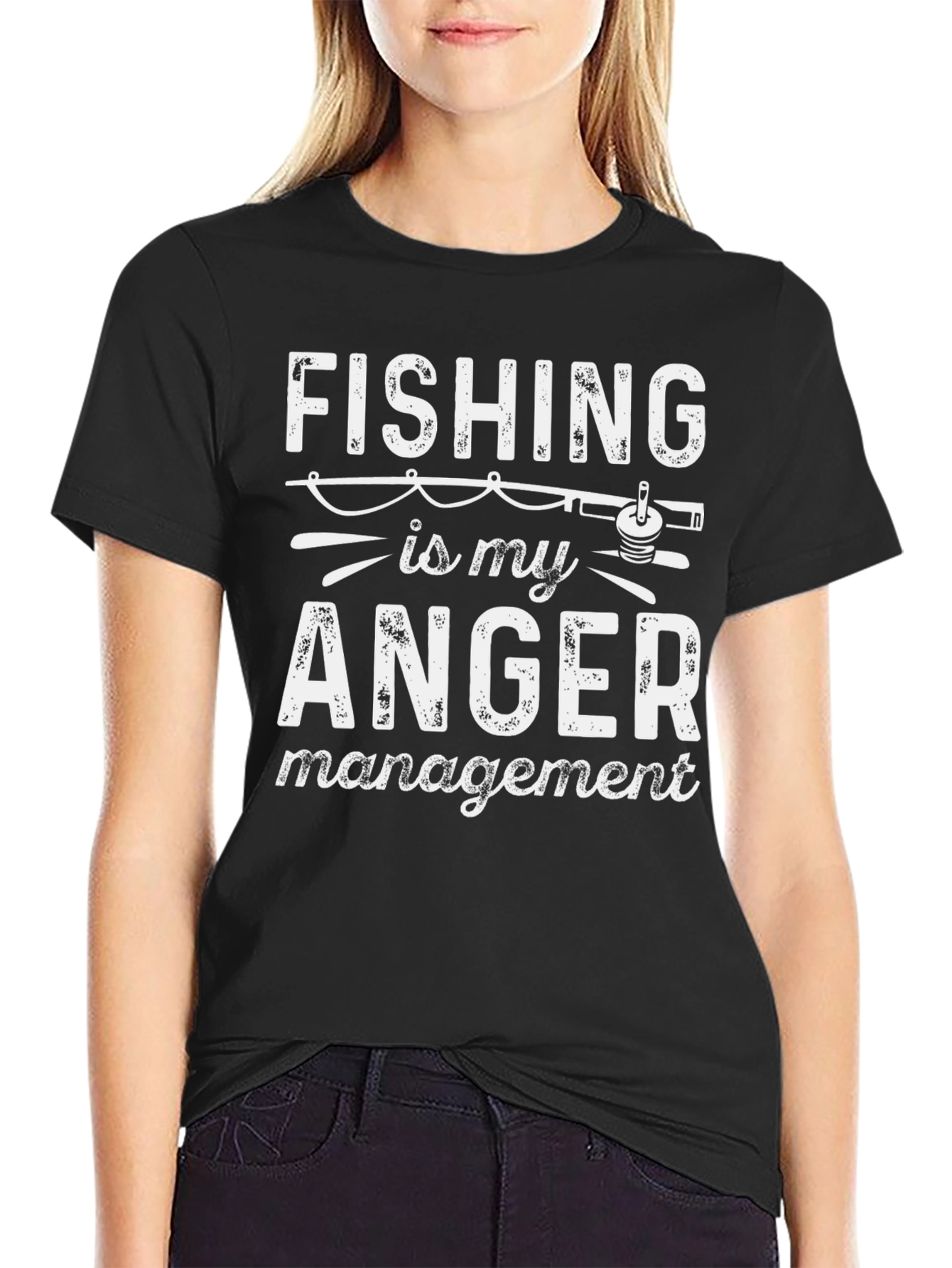 Fishing is My Anger Management Tee