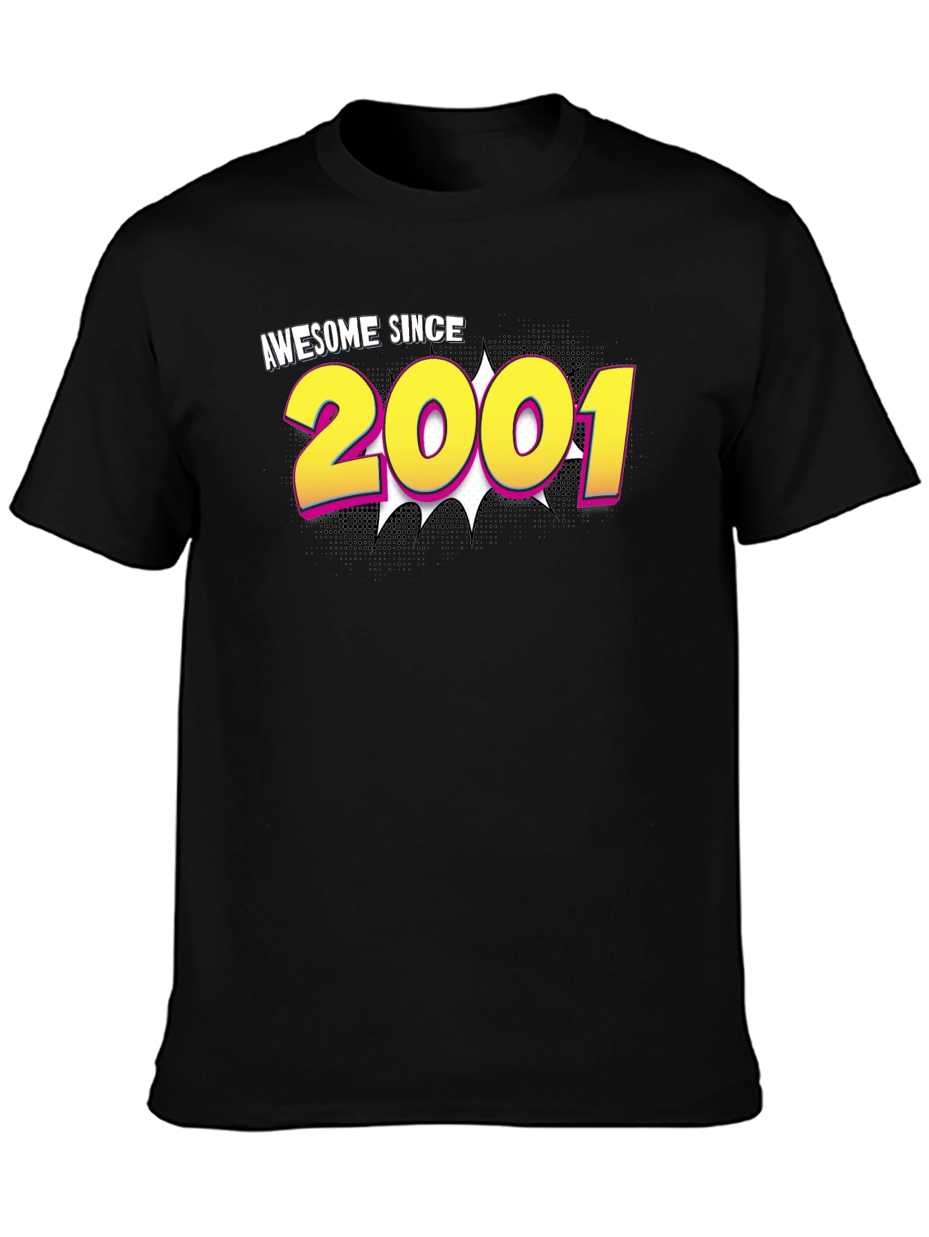 Awesome Since 2001 Graphic Tee - Birthday Gift