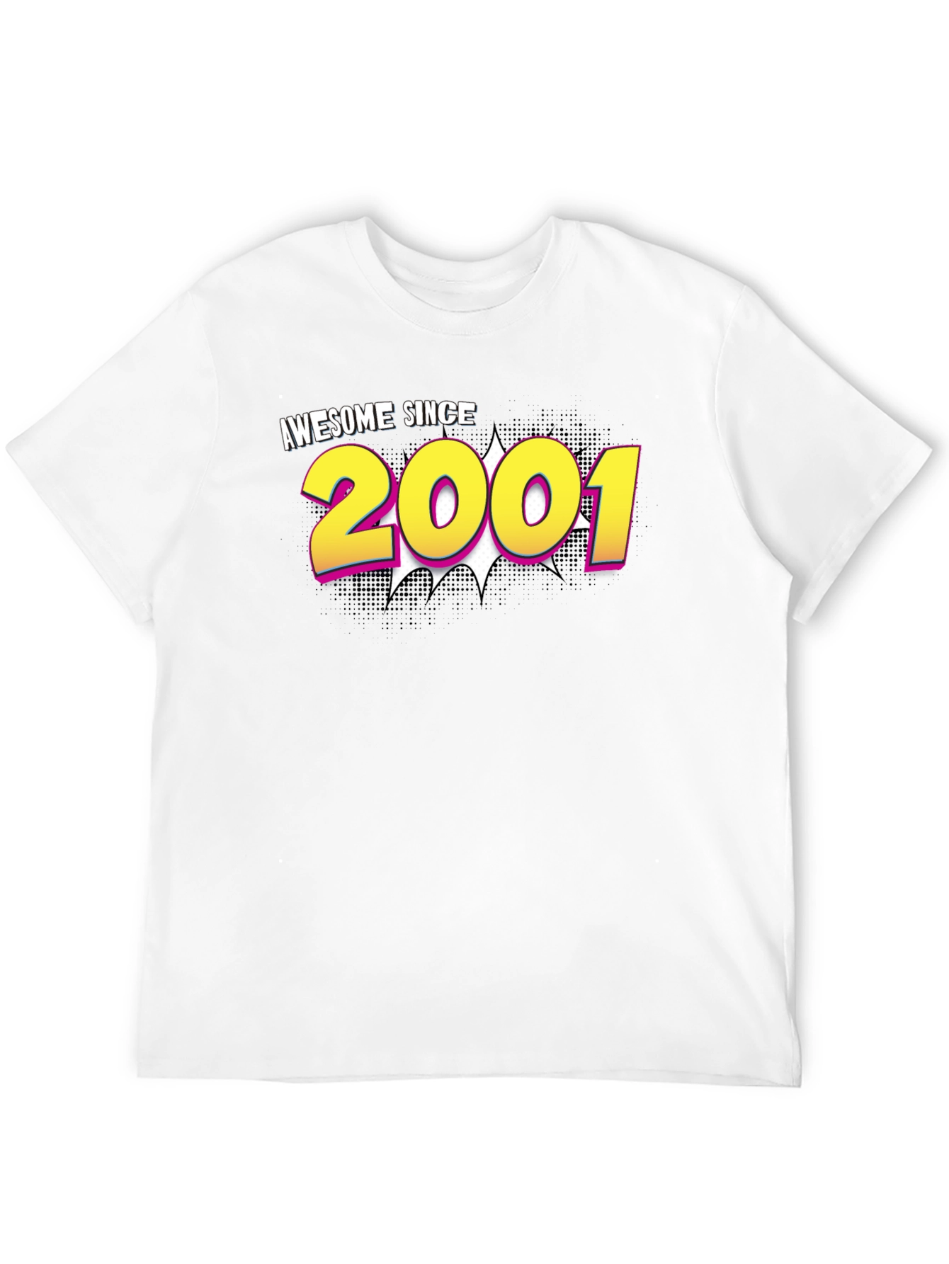 Awesome Since 2001 Graphic Tee - Birthday Gift