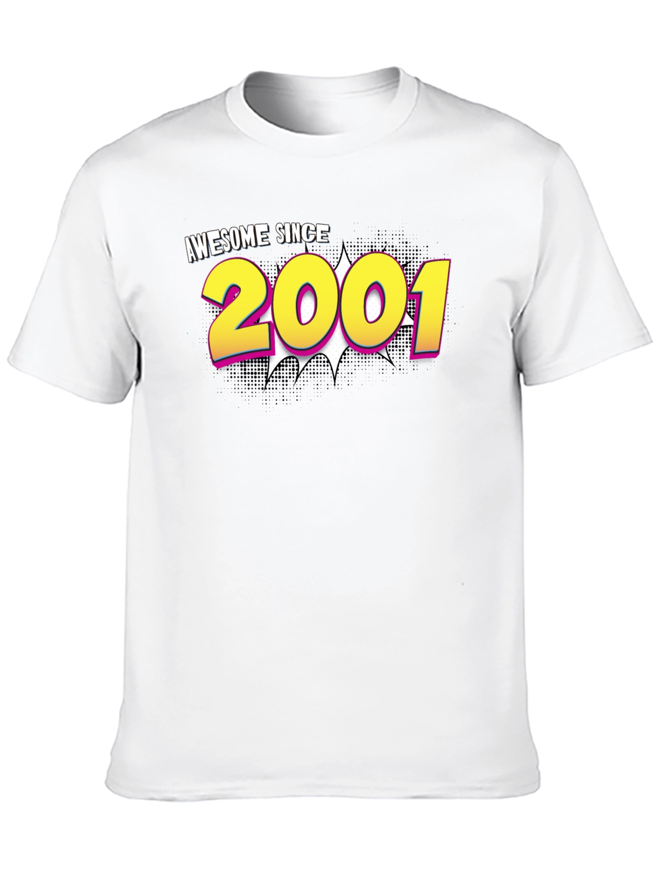 Awesome Since 2001 Graphic Tee - Birthday Gift