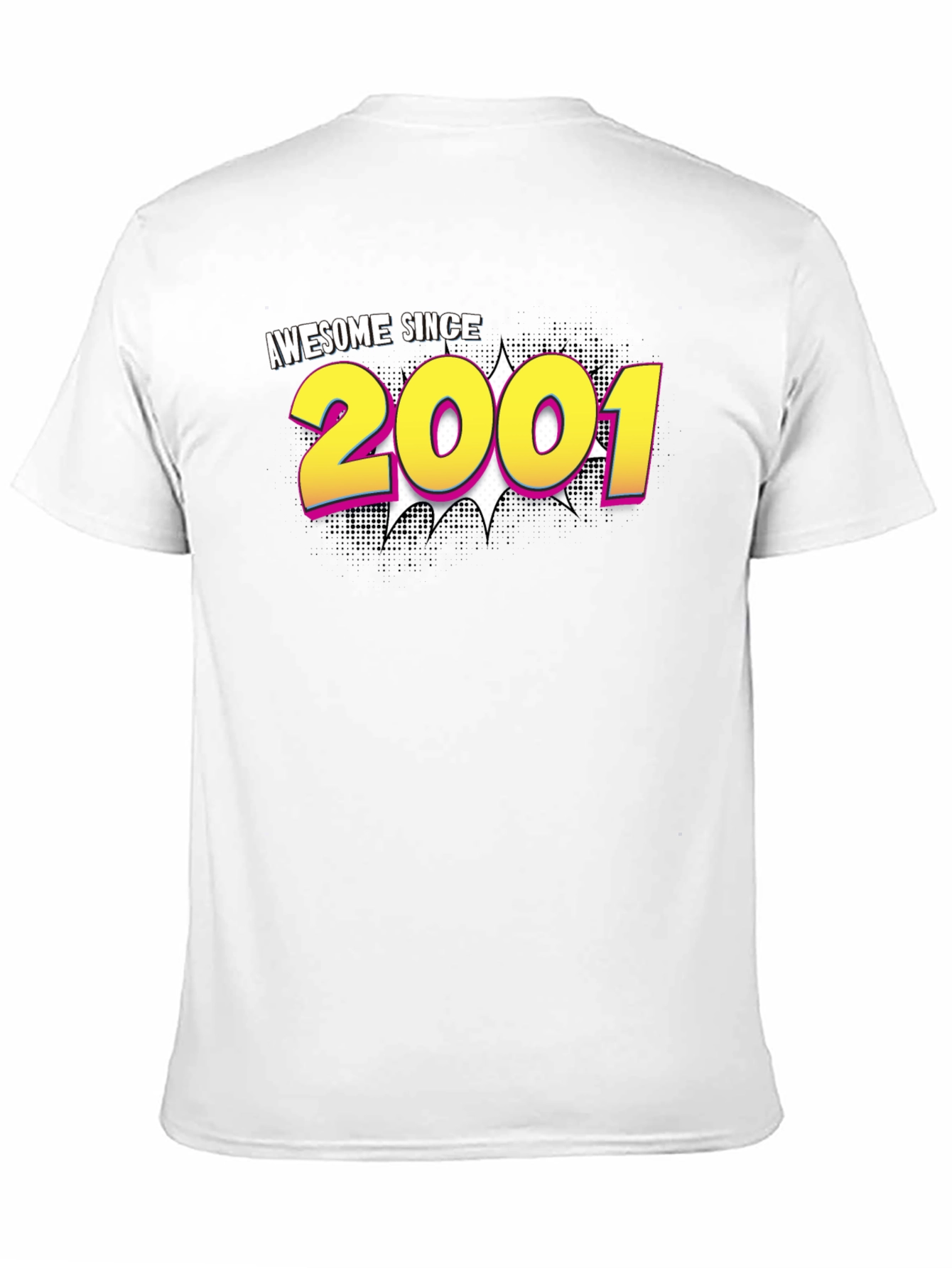 Awesome Since 2001 Graphic Tee - Birthday Gift