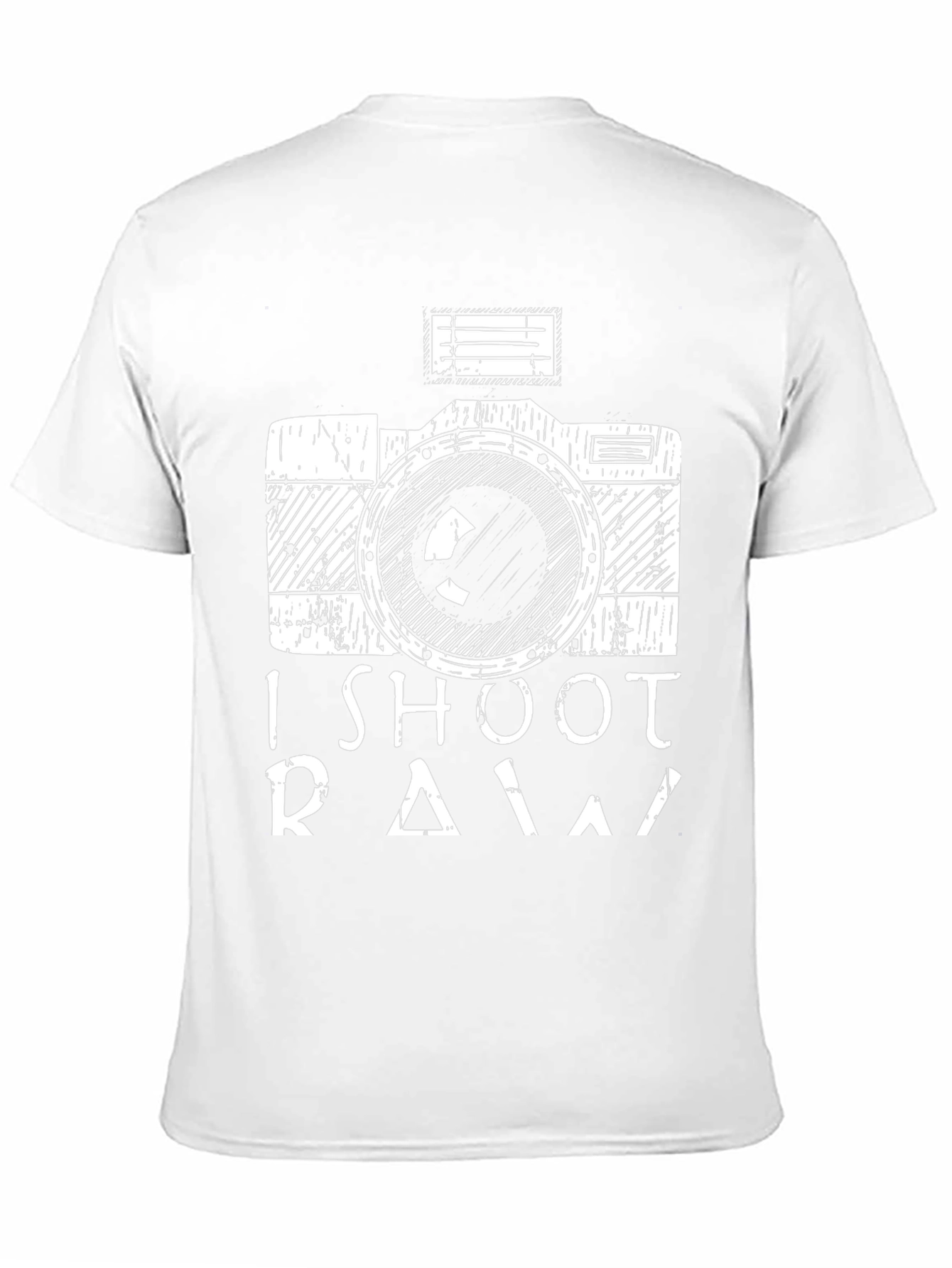 I Shoot RAW Camera Graphic Tee