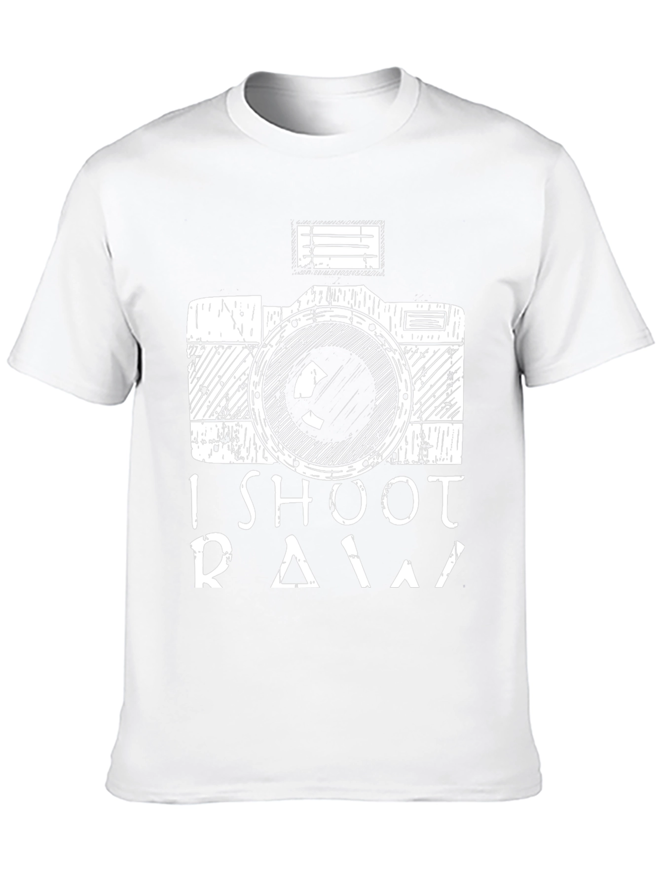 I Shoot RAW Camera Graphic Tee