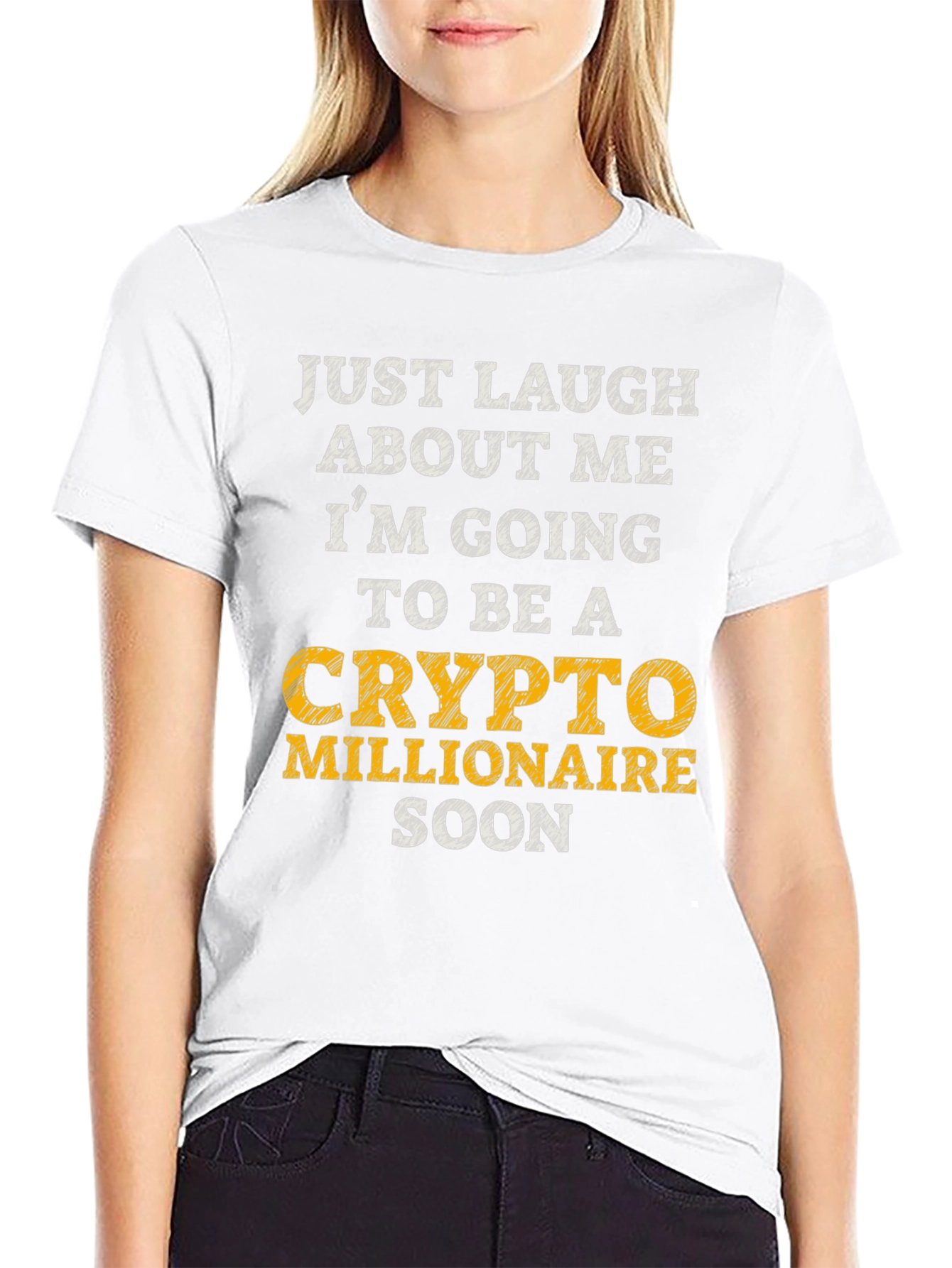 Crypto Millionaire Soon Graphic T-Shirt