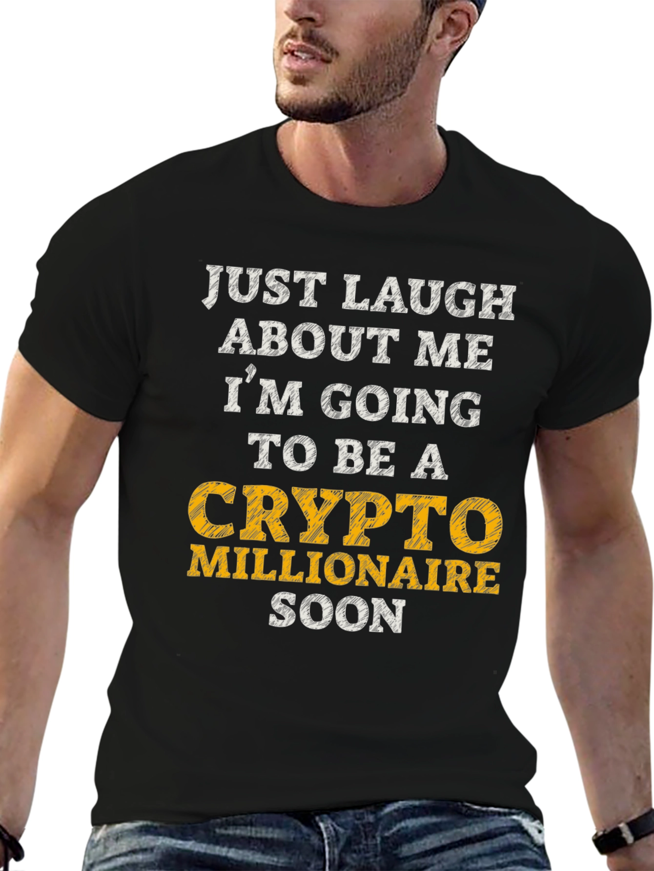 Crypto Millionaire Soon Graphic T-Shirt