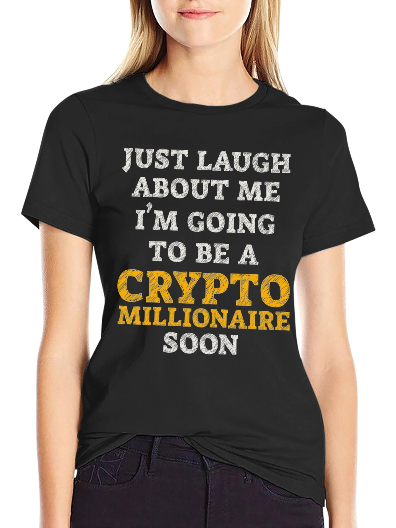 Crypto Millionaire Soon Graphic T-Shirt