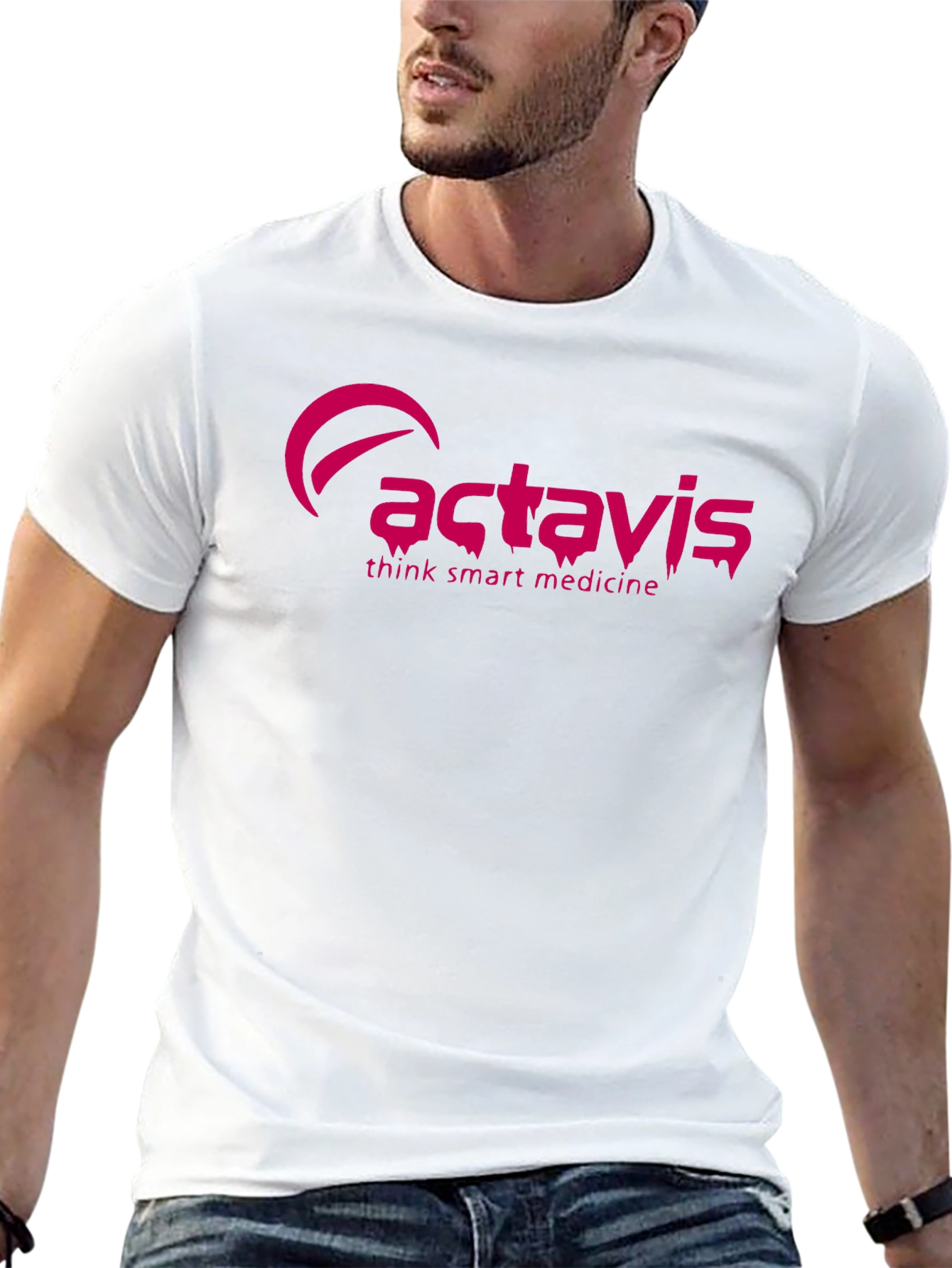 Actavis Black Graphic T-Shirt - Think Smart Medicine