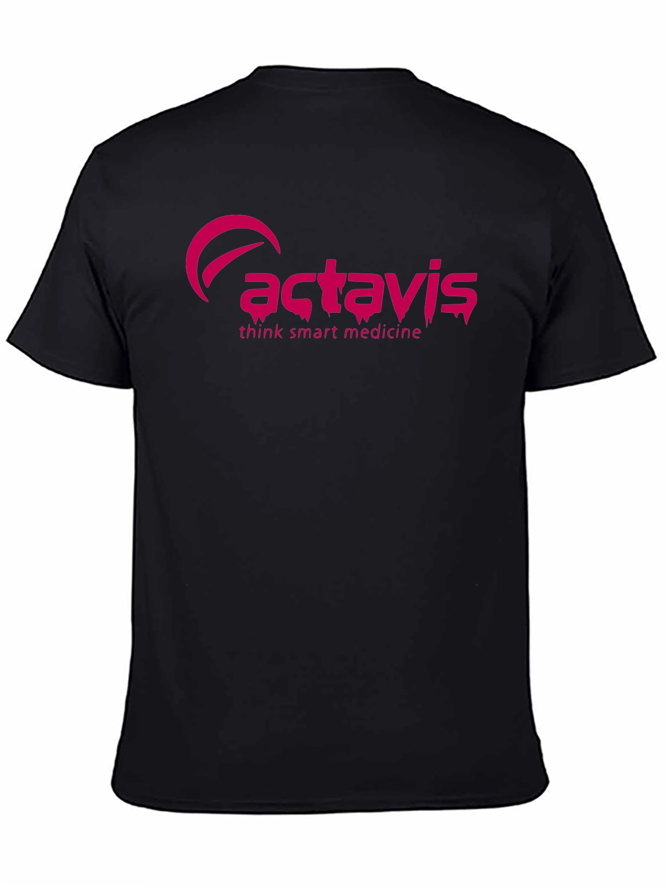 Actavis Black Graphic T-Shirt - Think Smart Medicine
