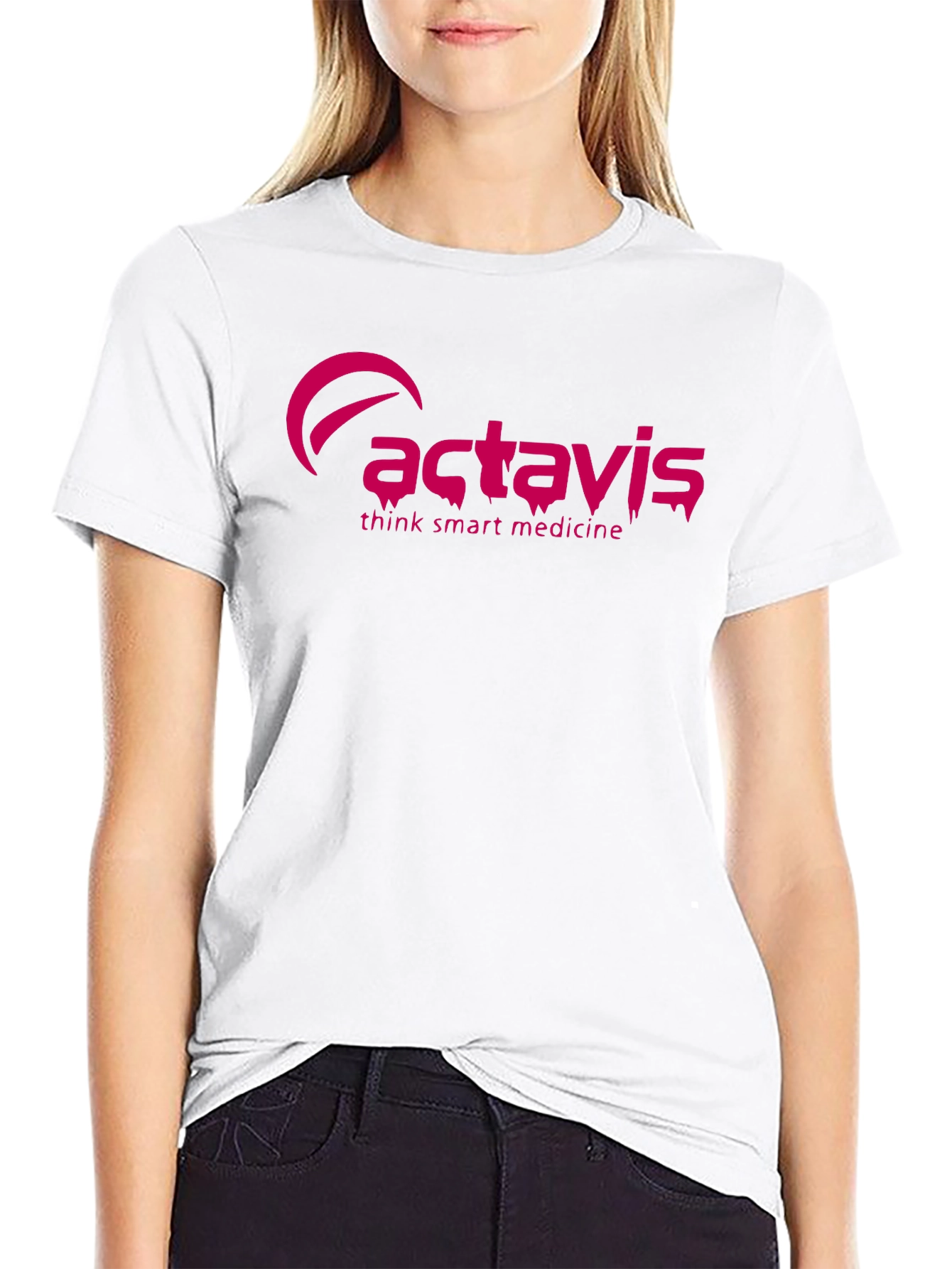 Actavis Black Graphic T-Shirt - Think Smart Medicine