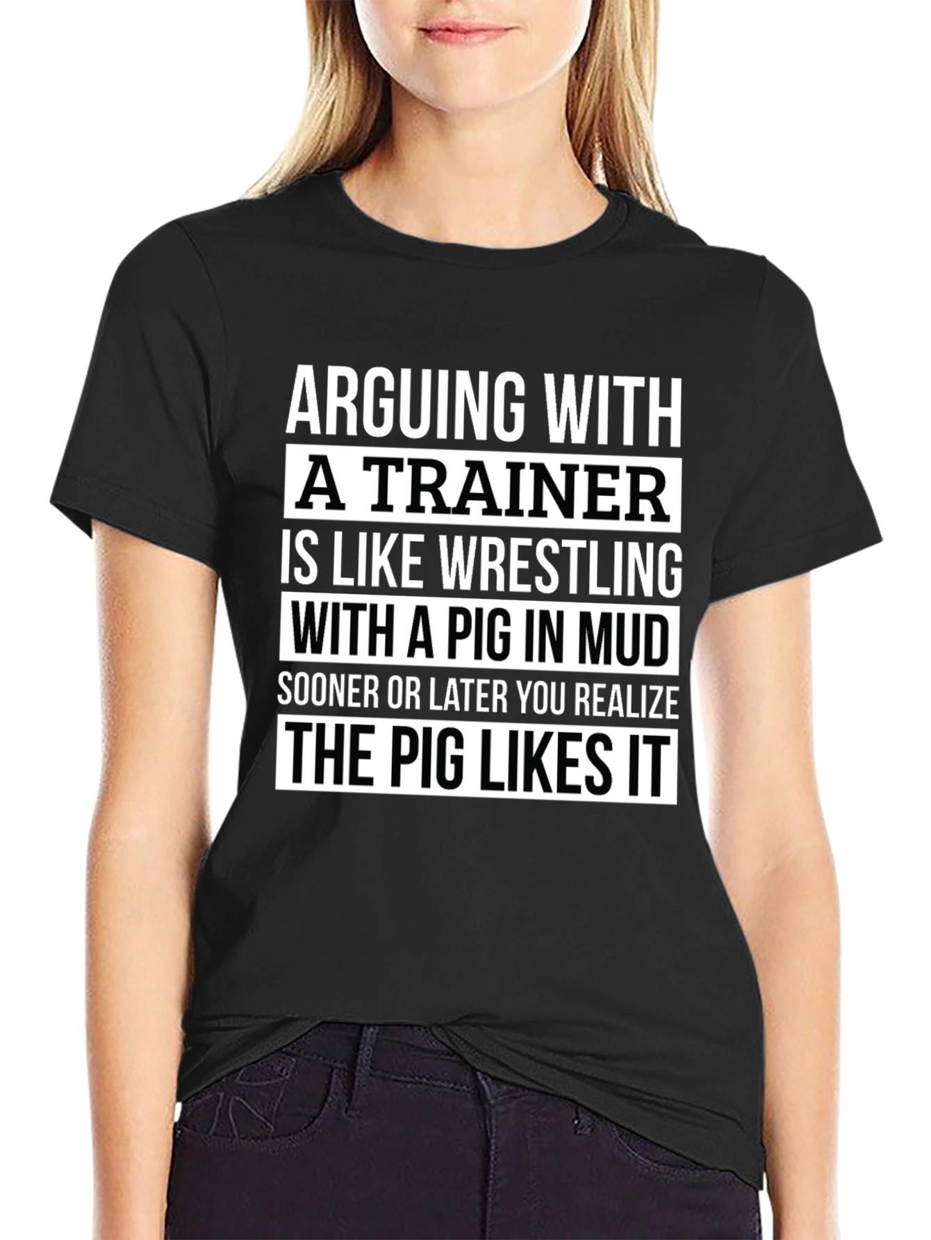Trainer Pig T-Shirt