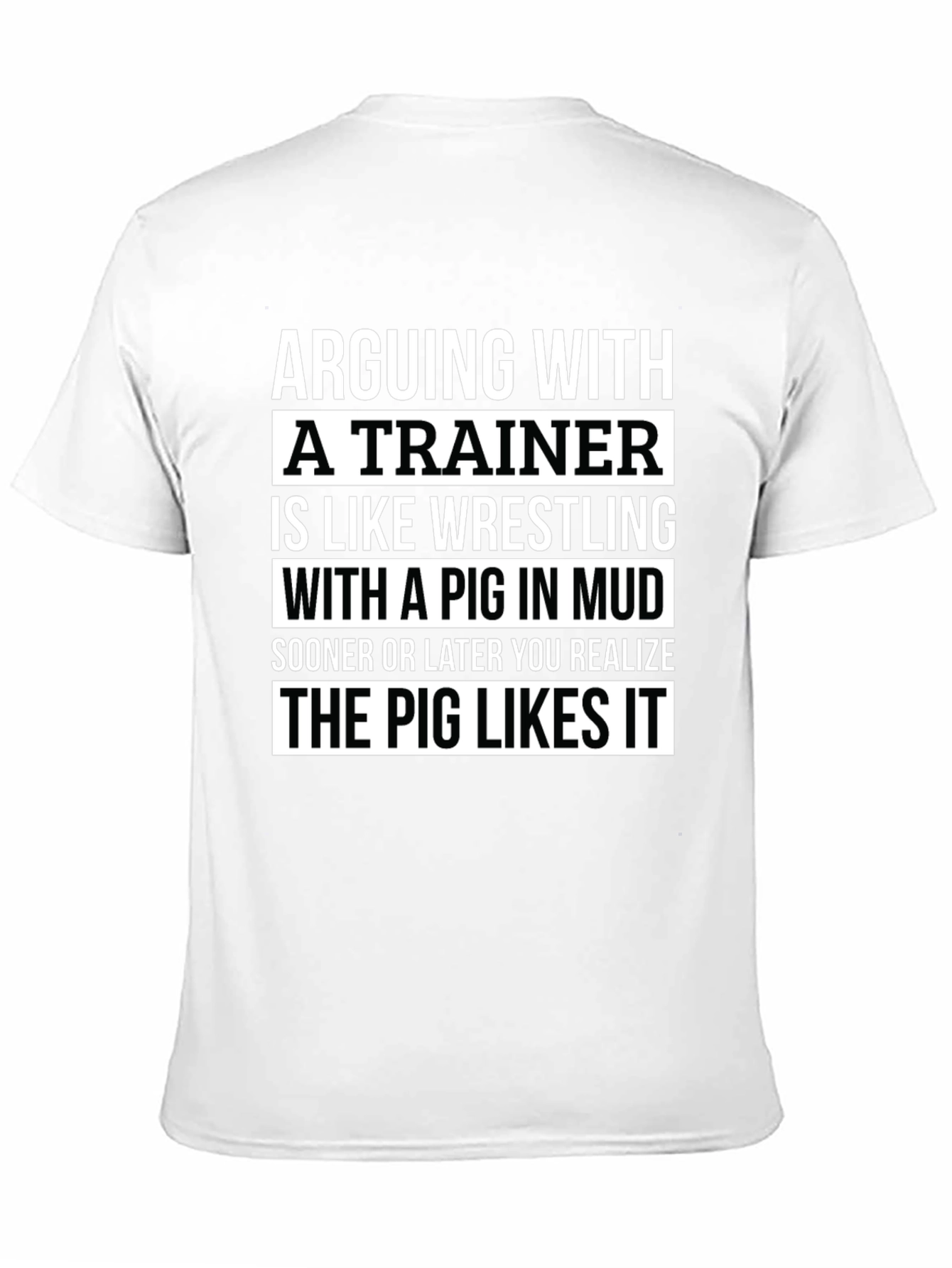 Trainer Pig T-Shirt