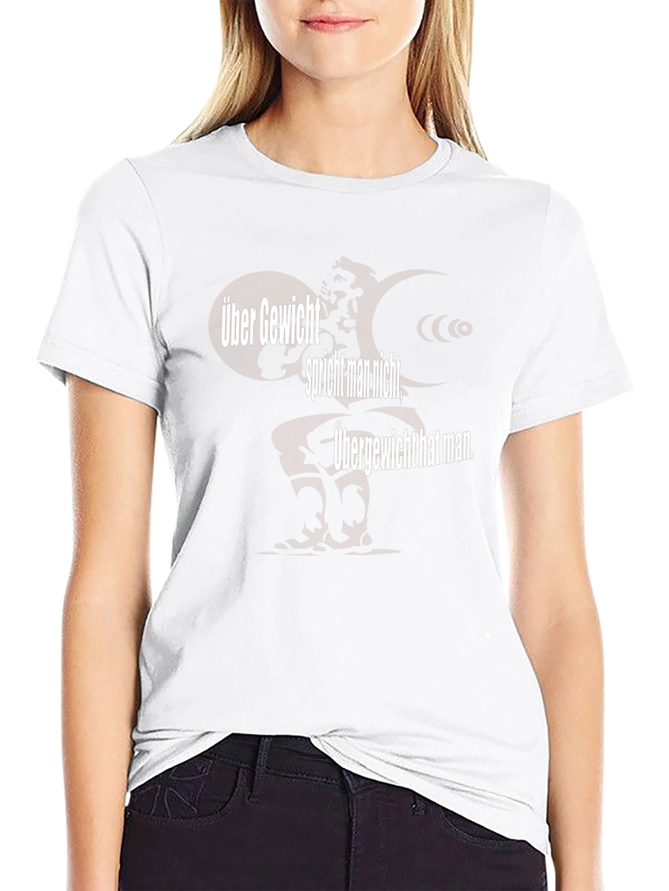 Über Gewicht T-Shirt - German Slogan Tee