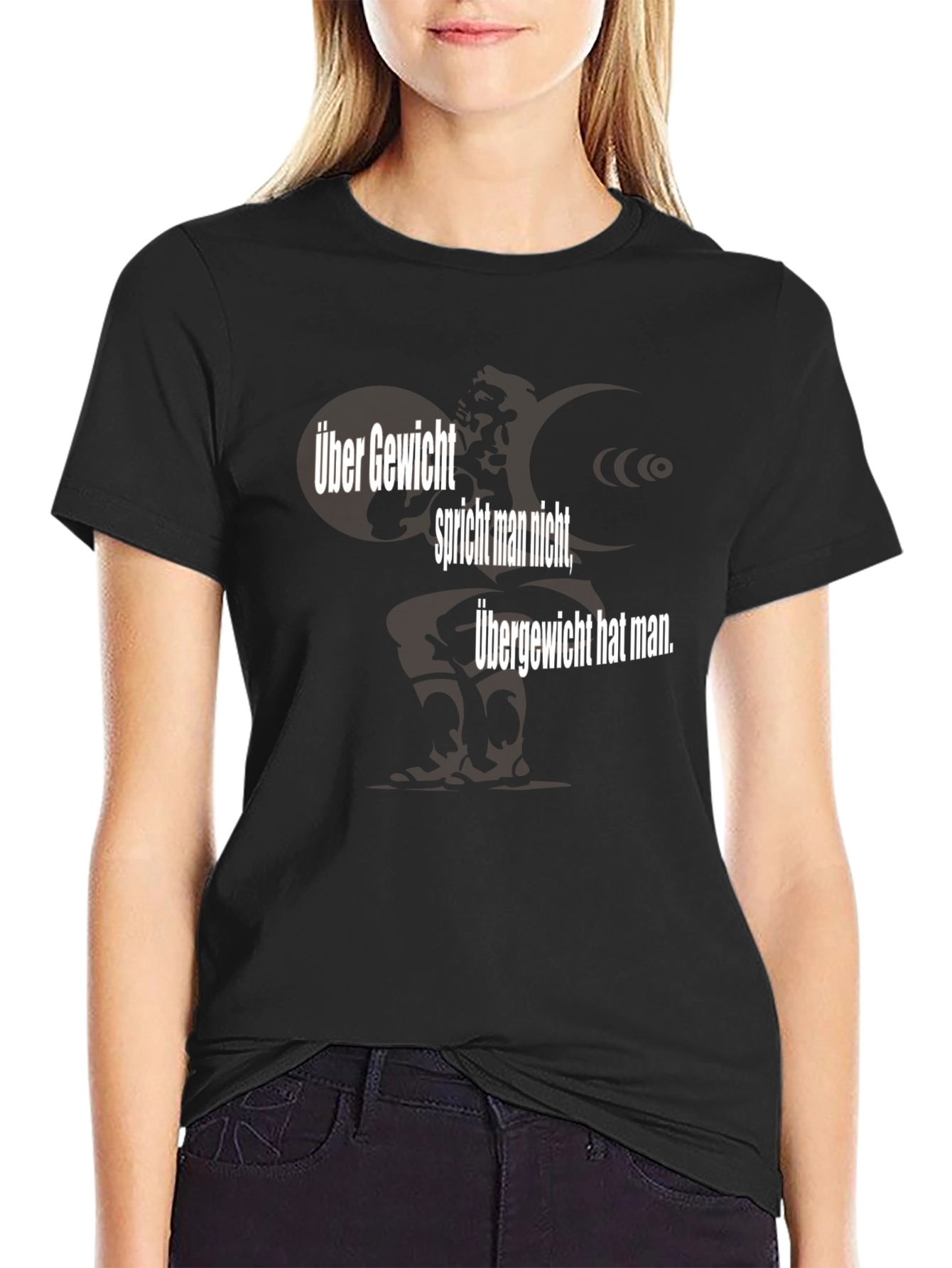 Über Gewicht T-Shirt - German Slogan Tee