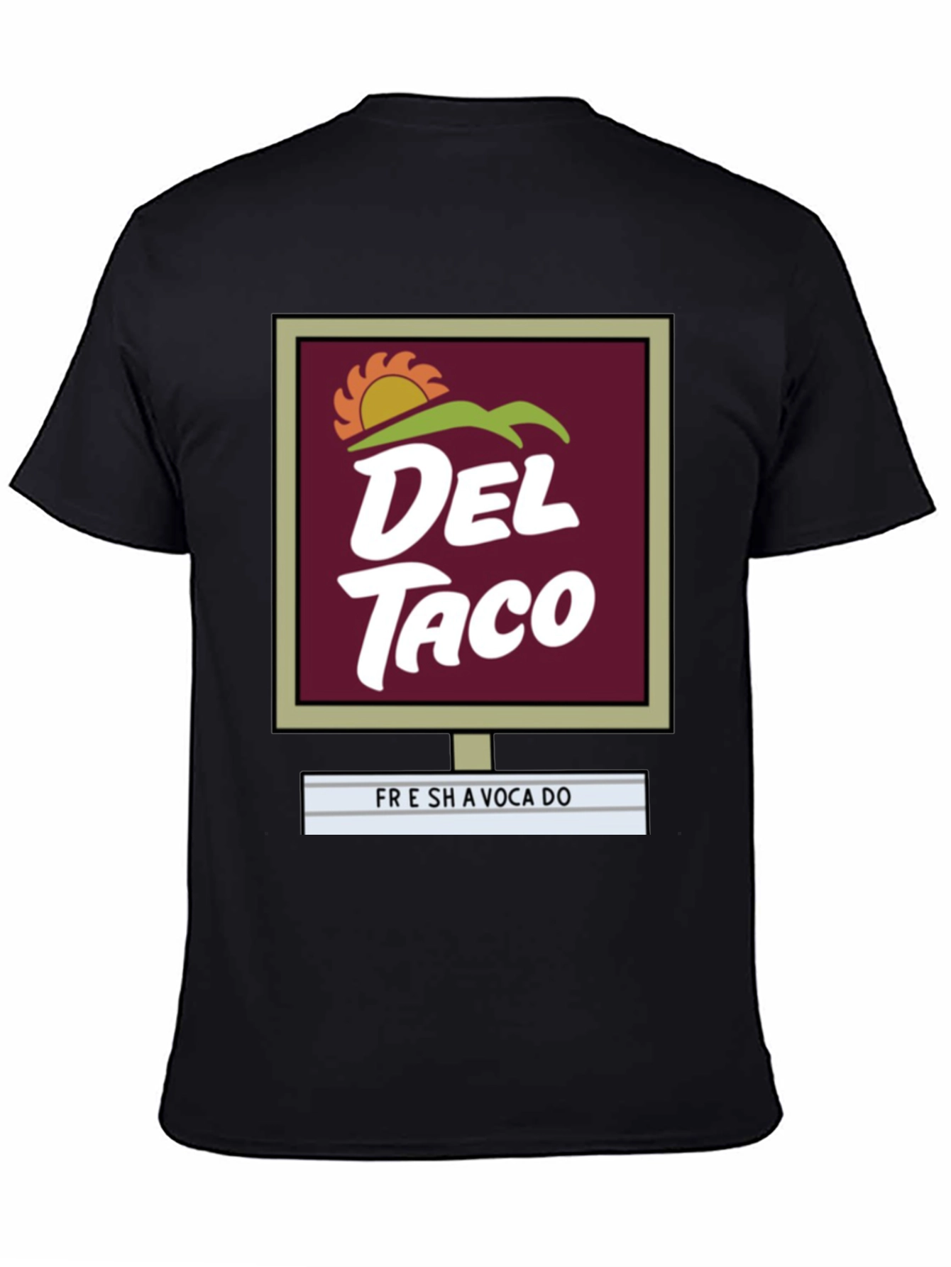Del Taco Graphic T-Shirt - Fresh Avocado Design