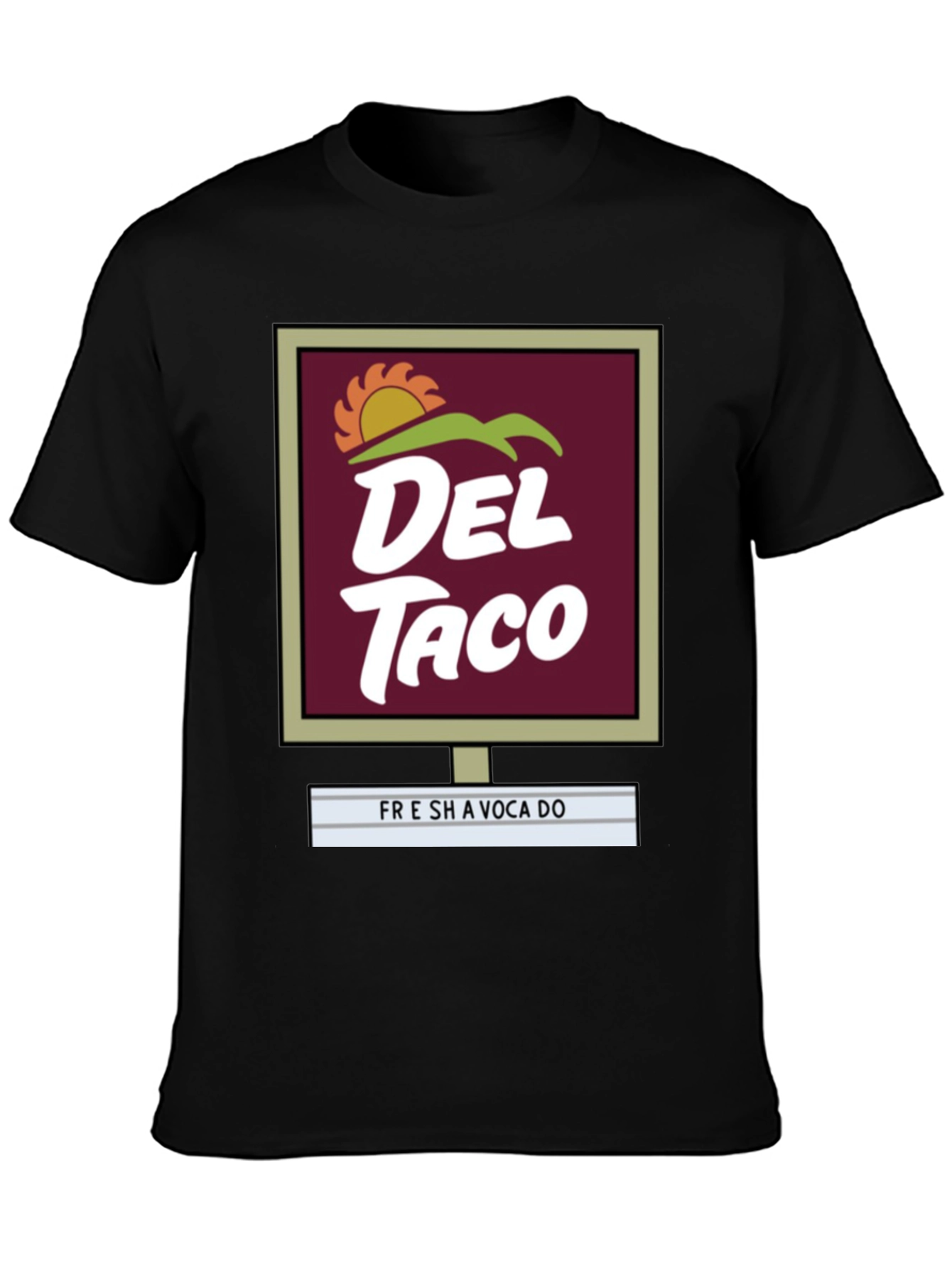 Del Taco Graphic T-Shirt - Fresh Avocado Design