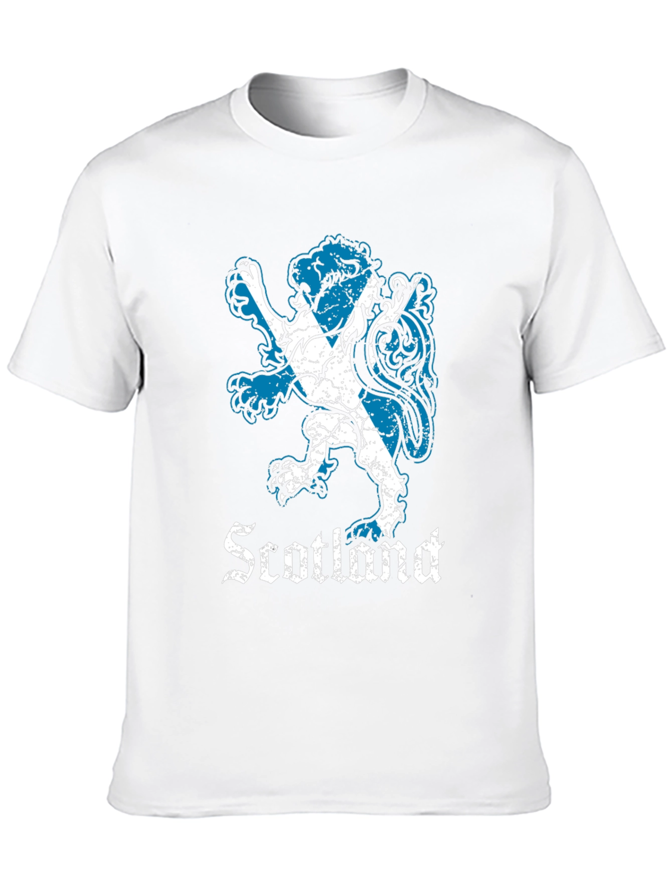 Scottish Lion Rampant T-Shirt - Black