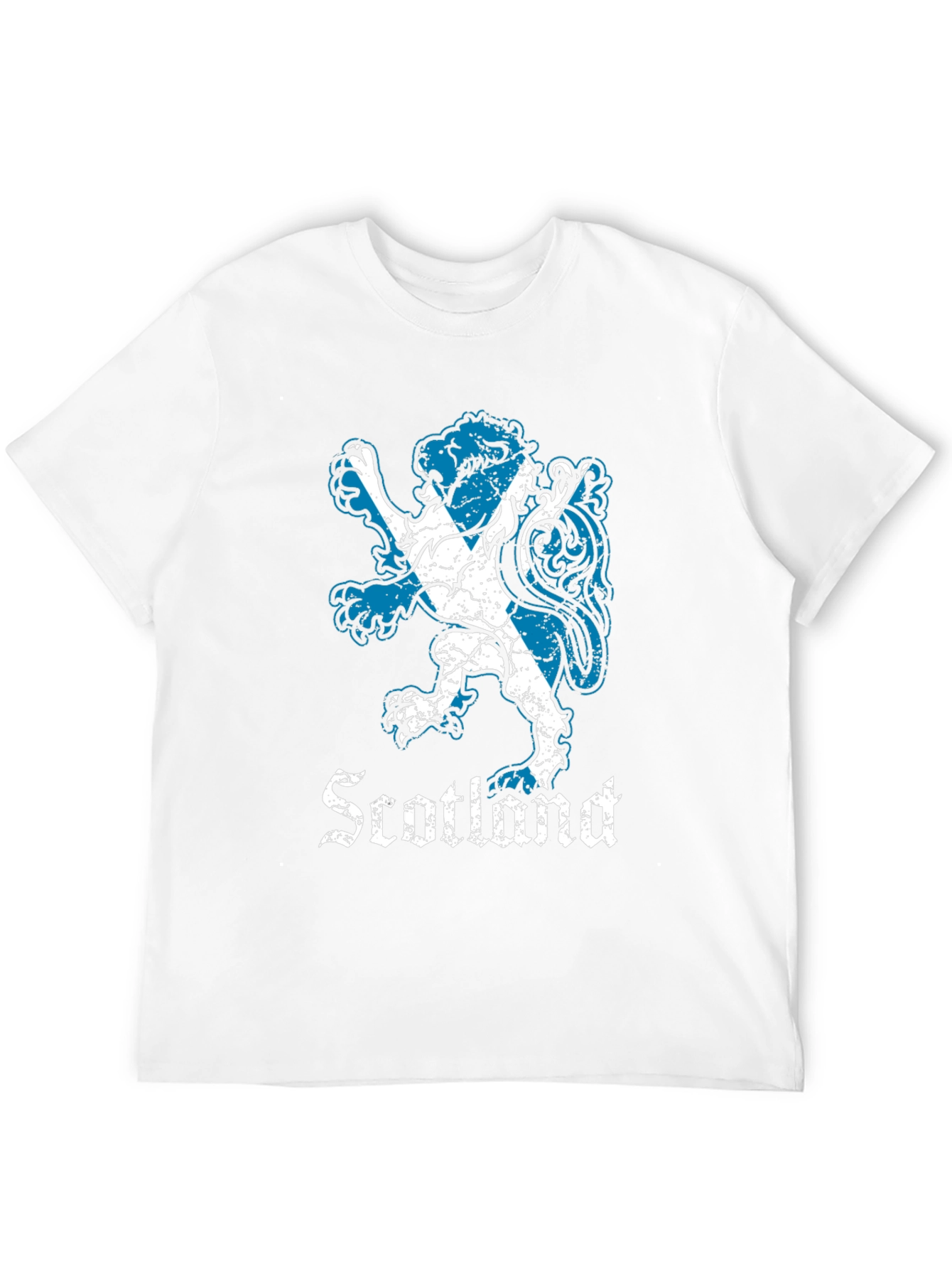 Scottish Lion Rampant T-Shirt - Black
