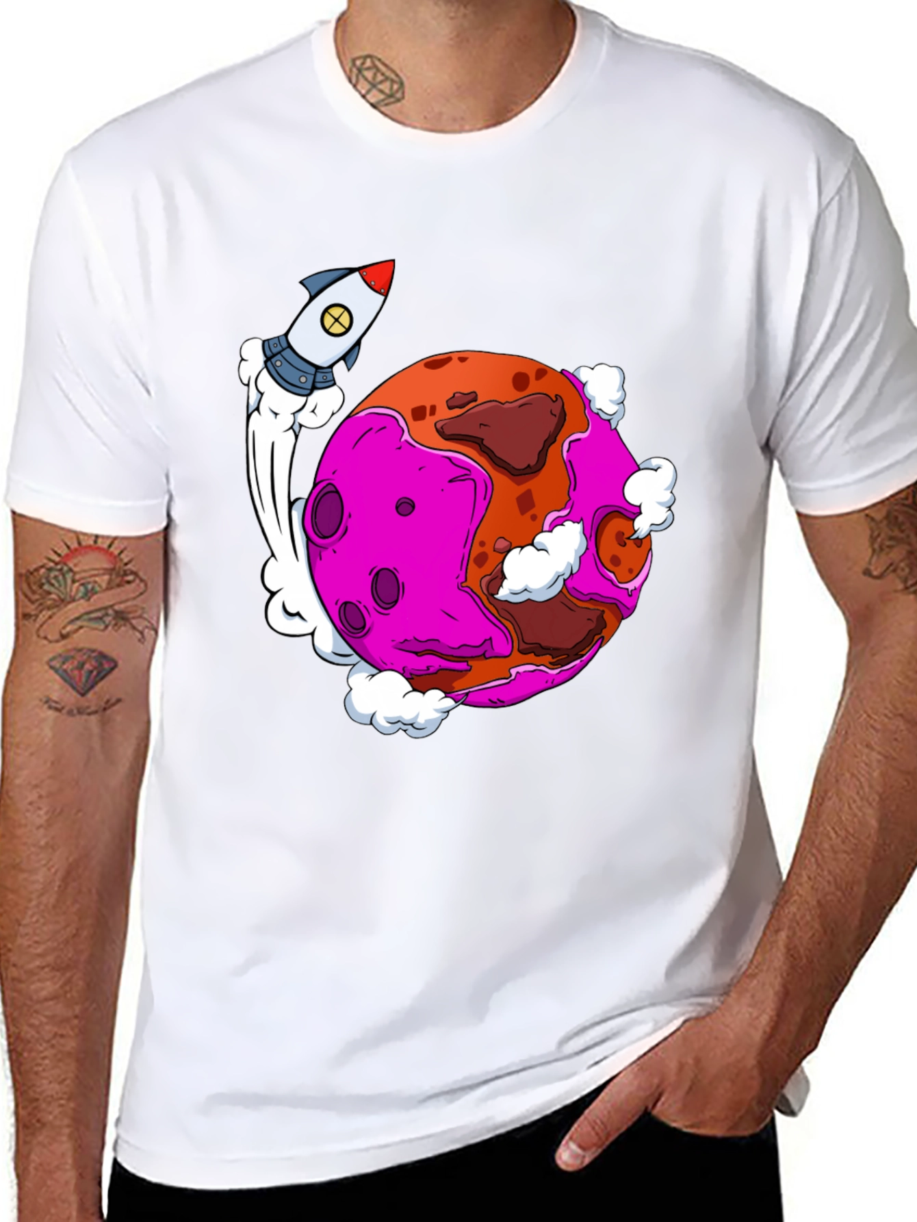 Rocket Launch Graphic Tee