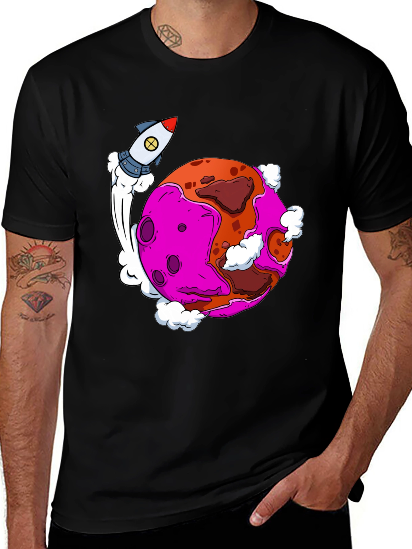 Rocket Launch Graphic Tee