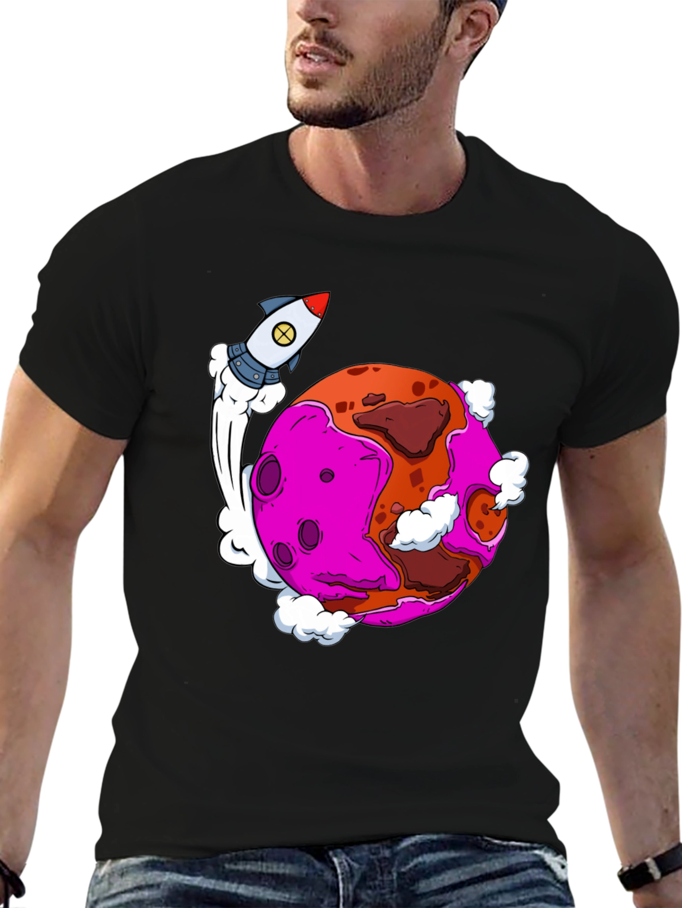 Rocket Launch Graphic Tee
