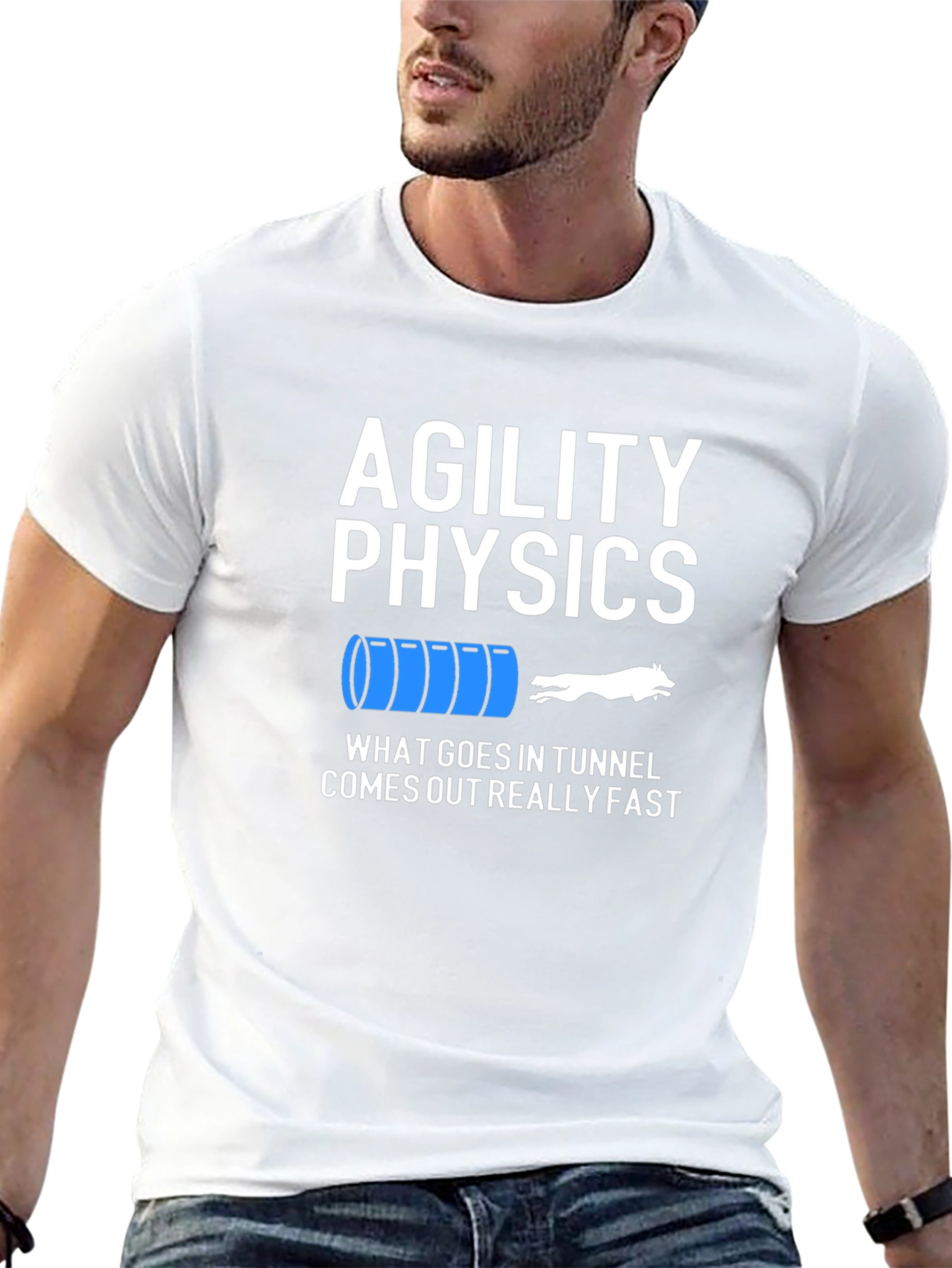 Agility Physics Dog Training T-Shirt