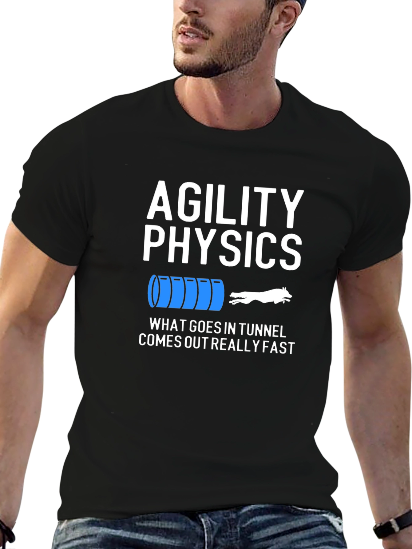 Agility Physics Dog Training T-Shirt