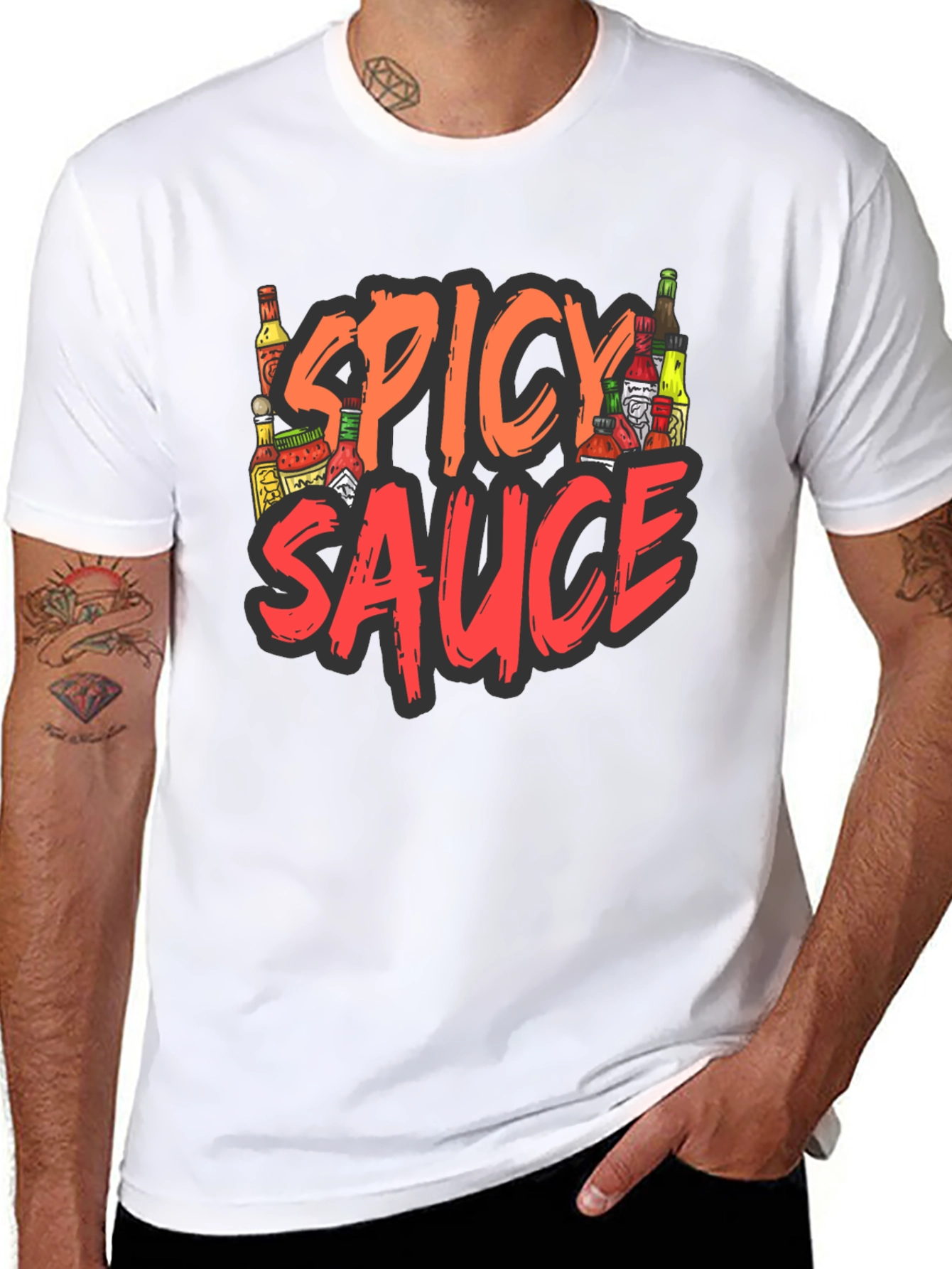 Spicy Sauce Graphic Tee