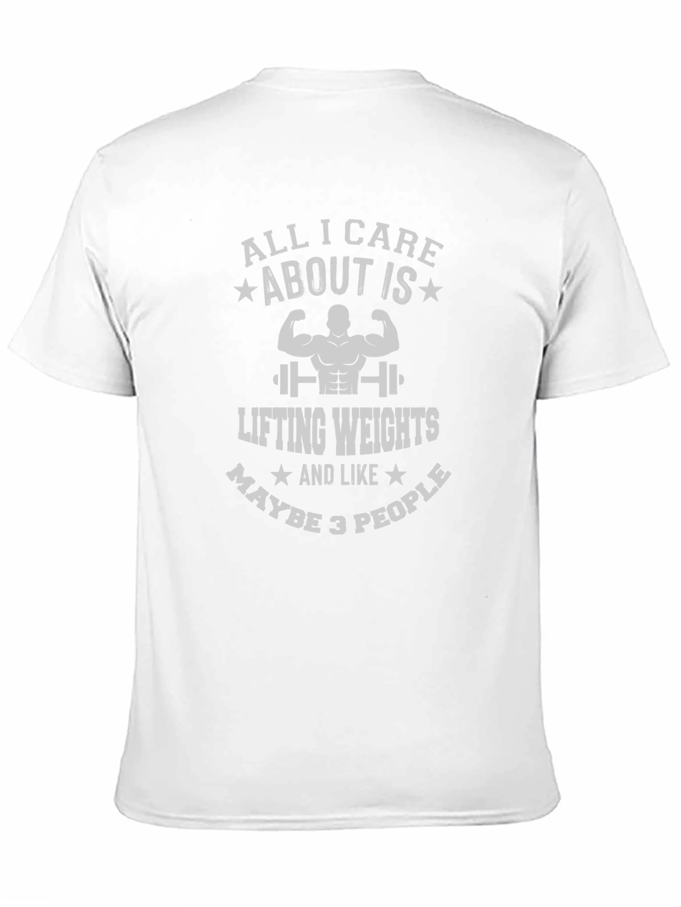 Weightlifting Graphic T-Shirt - Gym Motivation