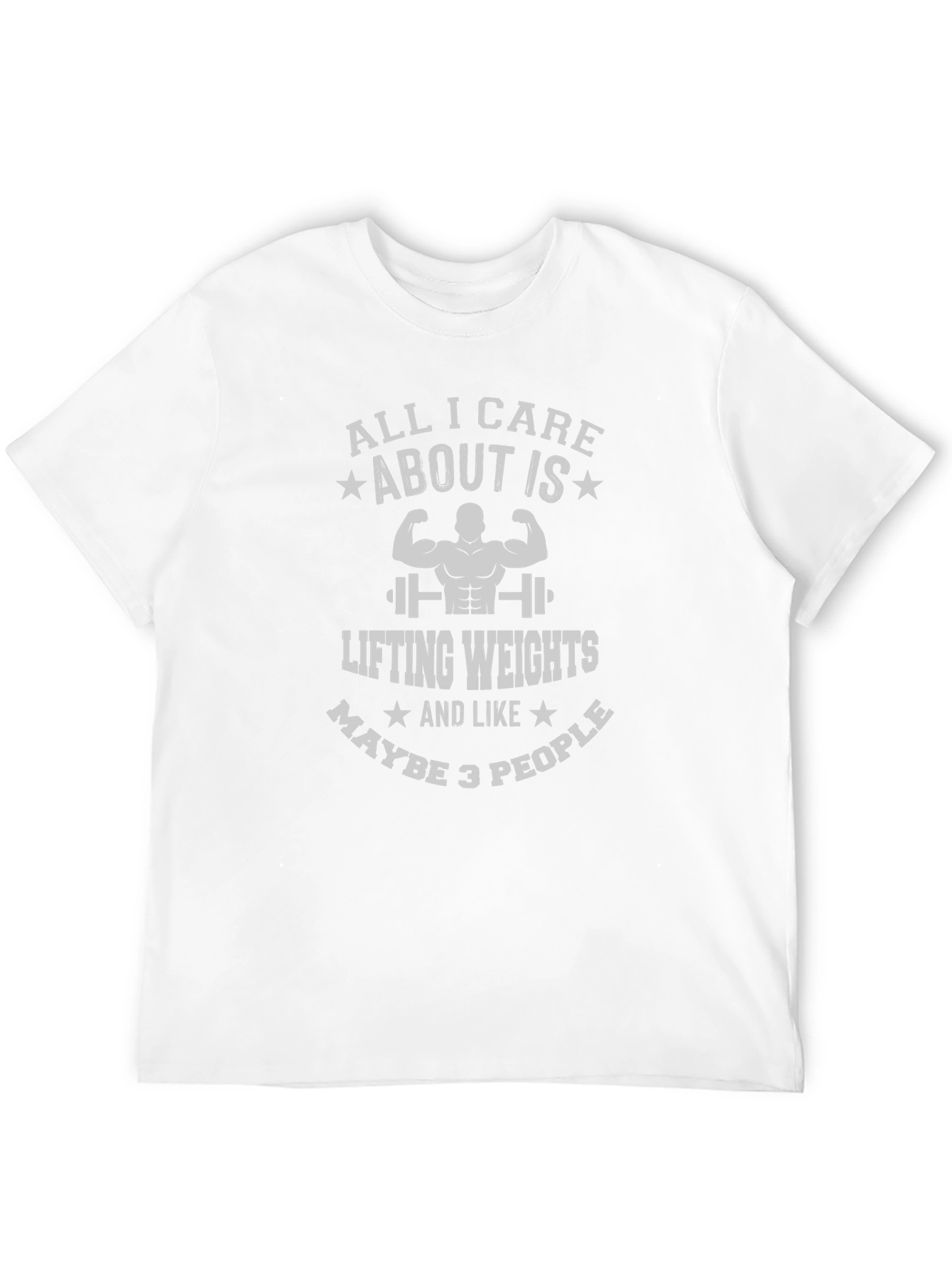 Weightlifting Graphic T-Shirt - Gym Motivation