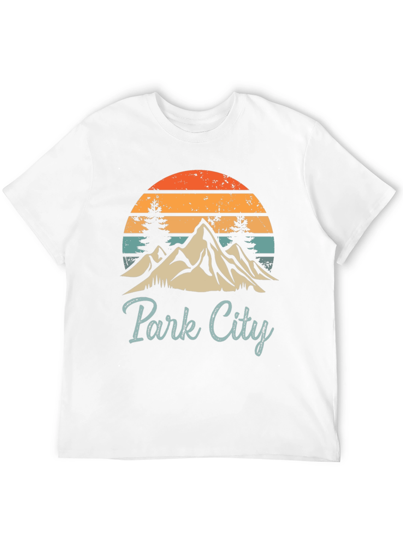 Retro Park City Mountain Graphic Tee