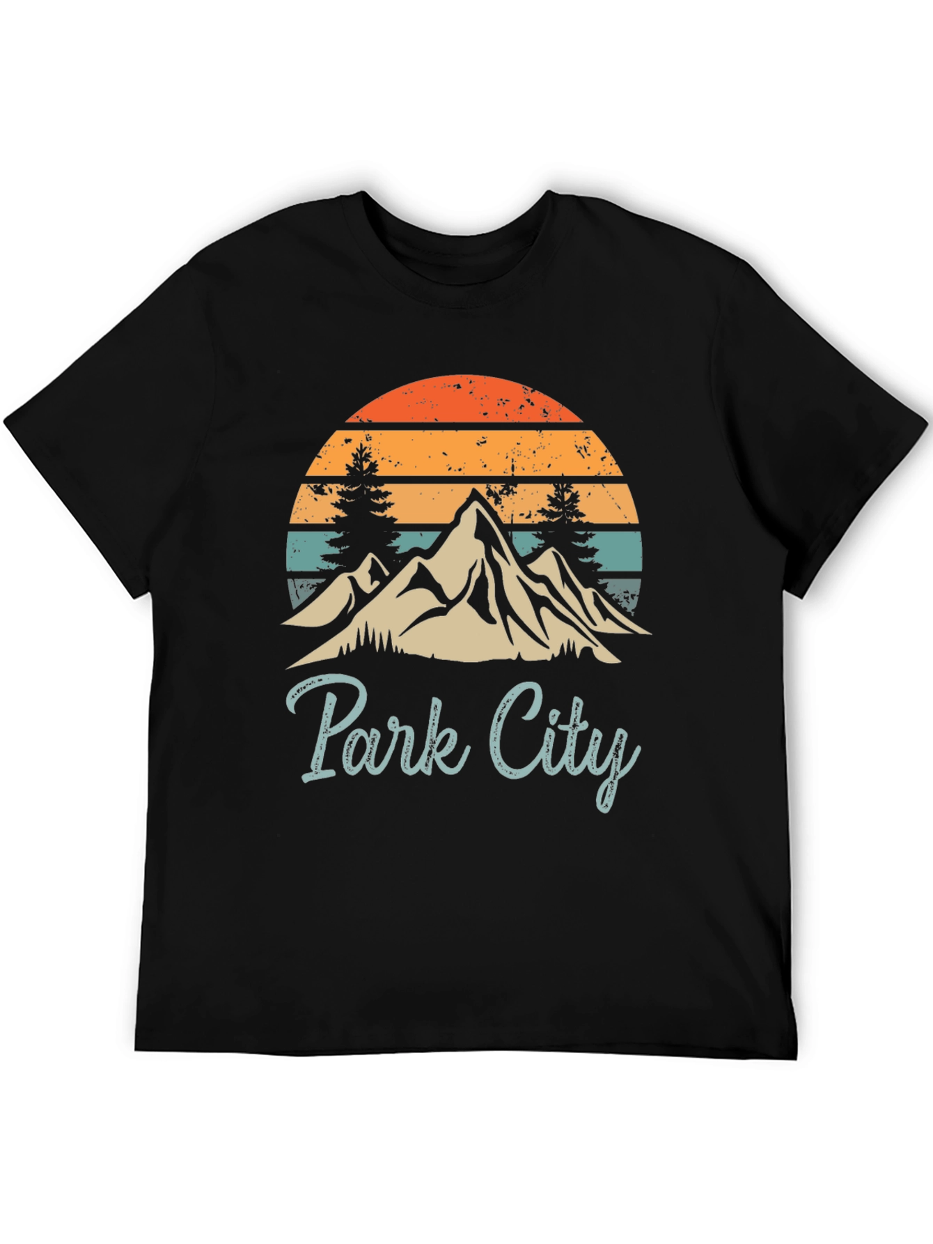 Retro Park City Mountain Graphic Tee