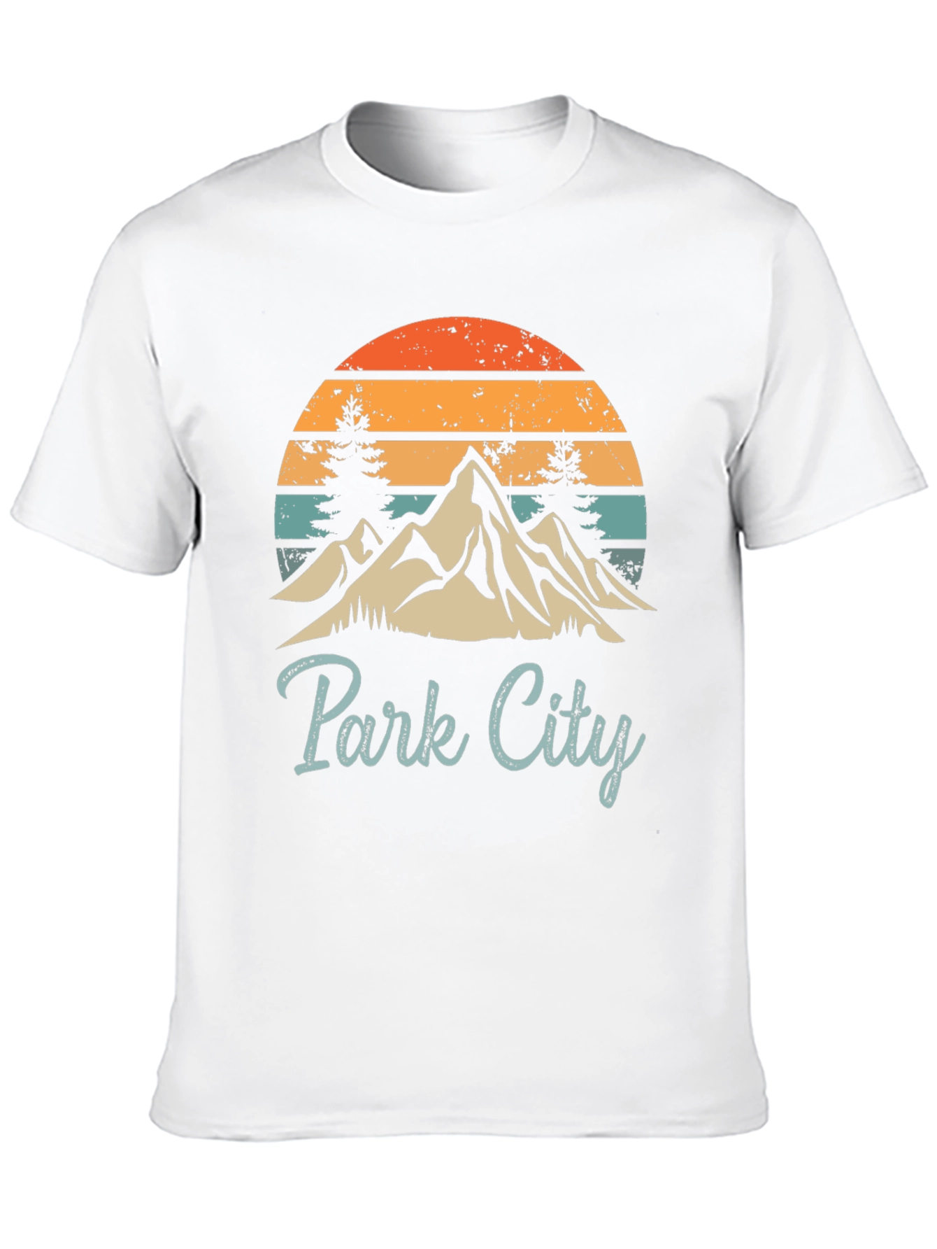 Retro Park City Mountain Graphic Tee