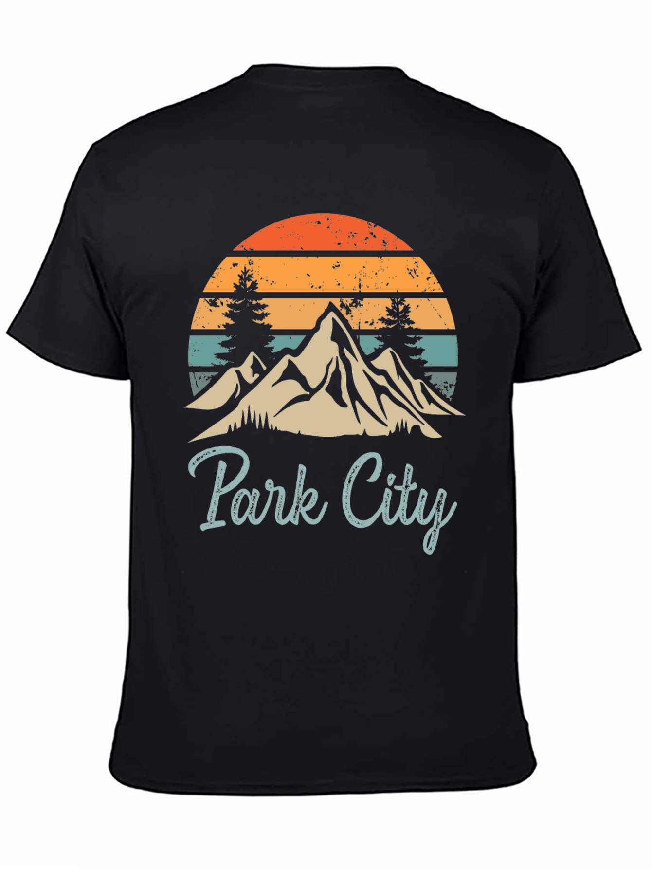 Retro Park City Mountain Graphic Tee