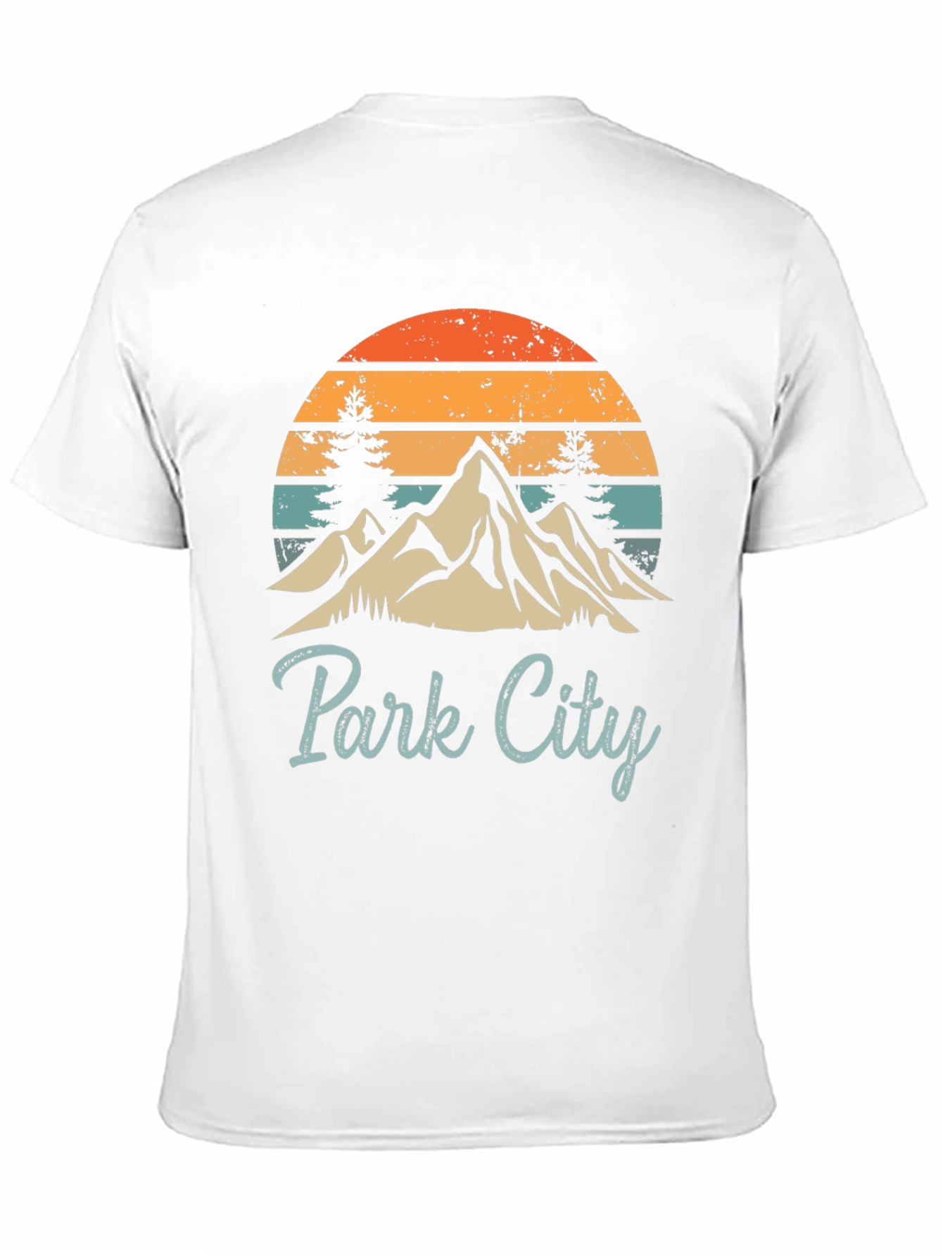 Retro Park City Mountain Graphic Tee