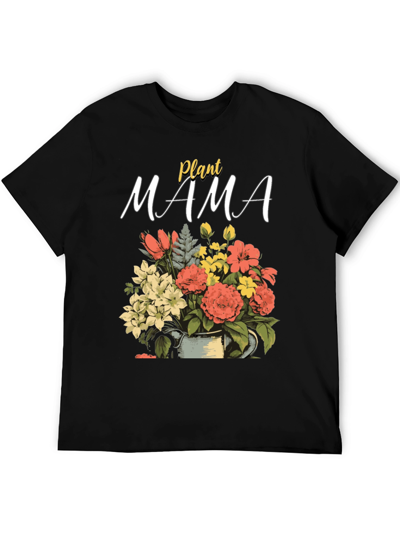 Plant Mama T-Shirt - Floral Gardener Tee