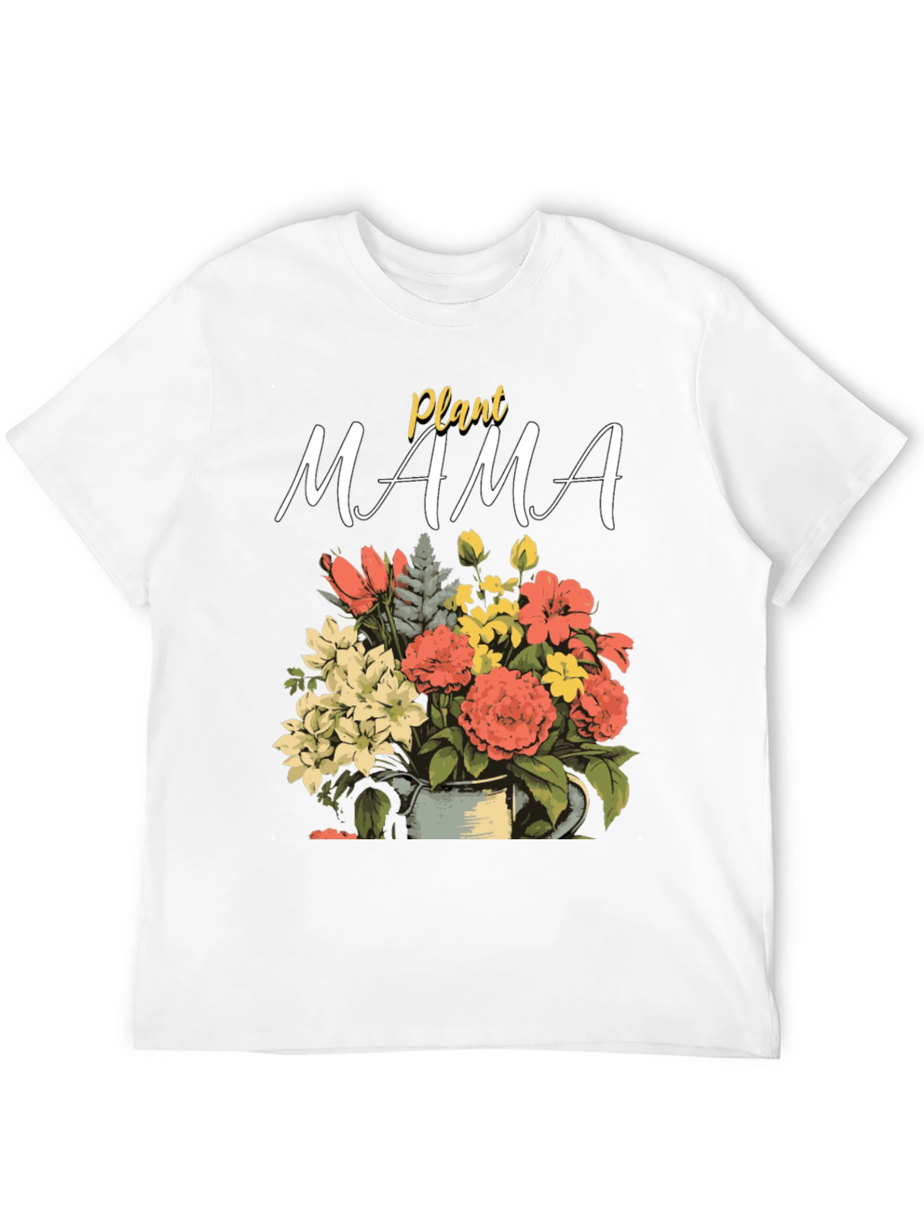 Plant Mama T-Shirt - Floral Gardener Tee