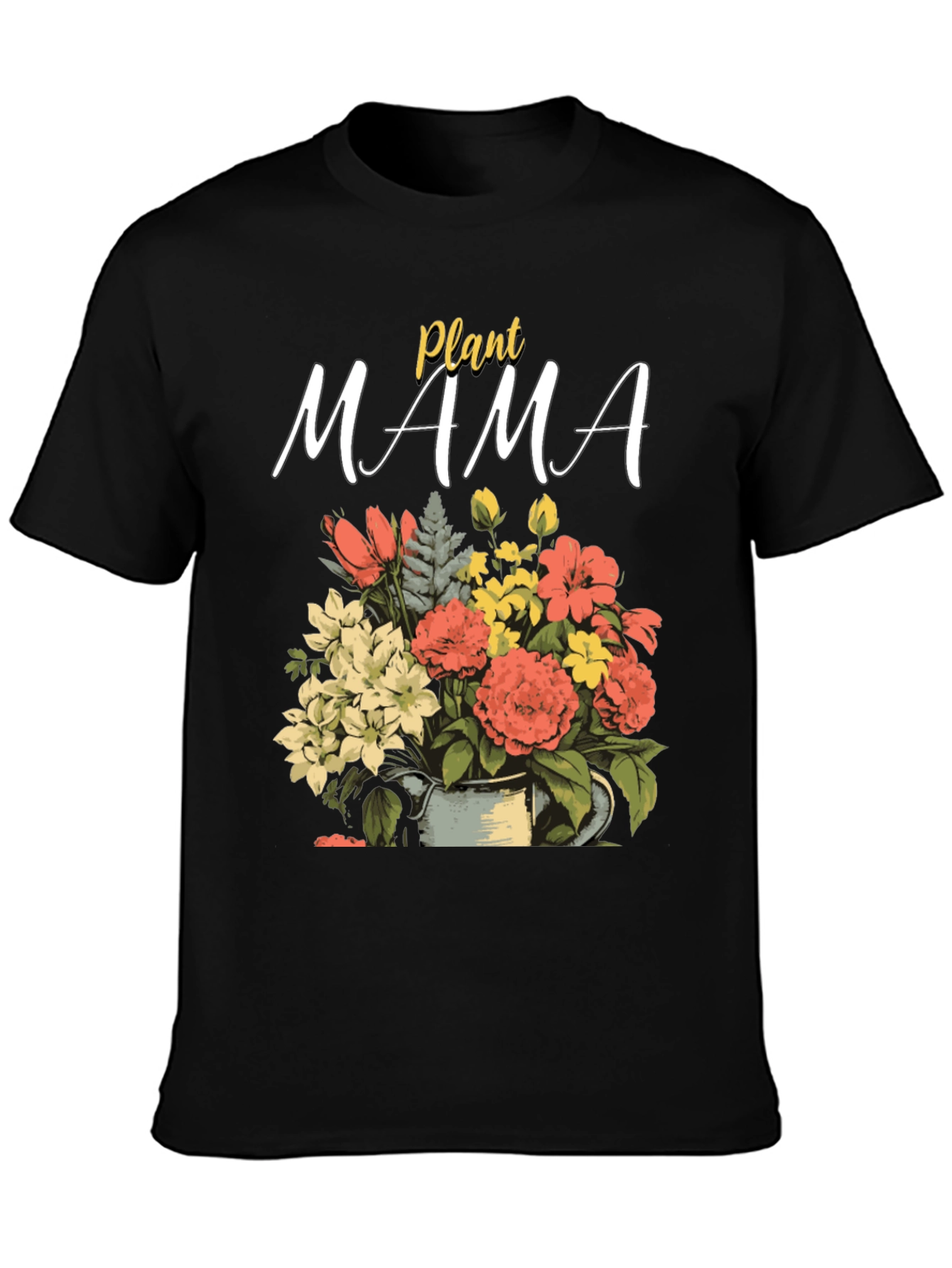 Plant Mama T-Shirt - Floral Gardener Tee
