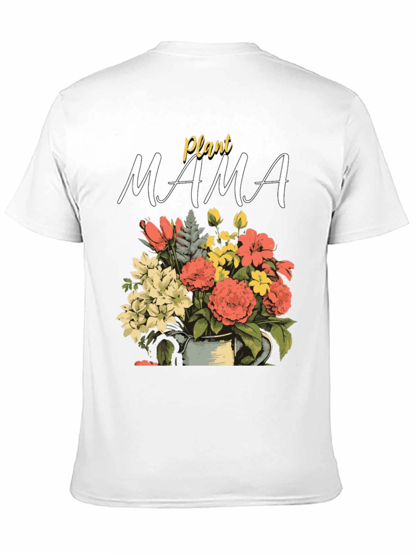 Plant Mama T-Shirt - Floral Gardener Tee